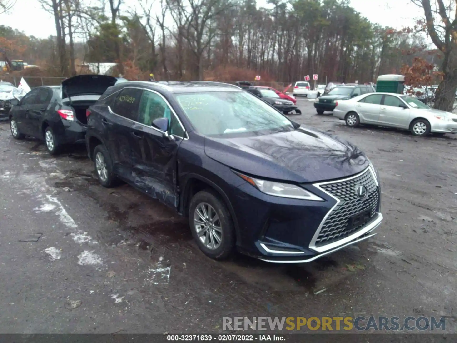 1 Photograph of a damaged car 2T2HZMDA6MC297141 LEXUS RX 2021