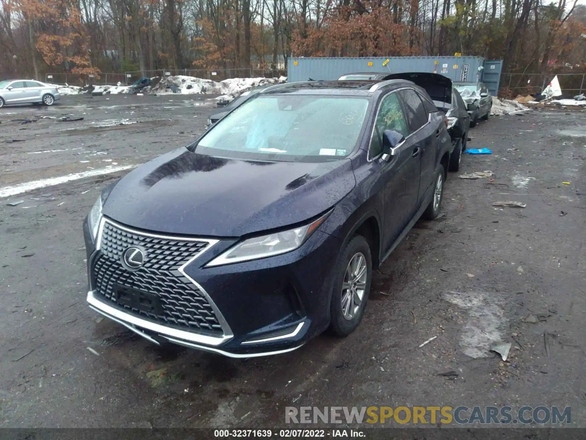 2 Photograph of a damaged car 2T2HZMDA6MC297141 LEXUS RX 2021