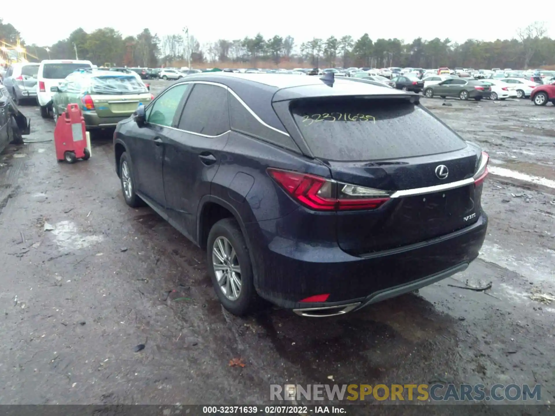 3 Photograph of a damaged car 2T2HZMDA6MC297141 LEXUS RX 2021