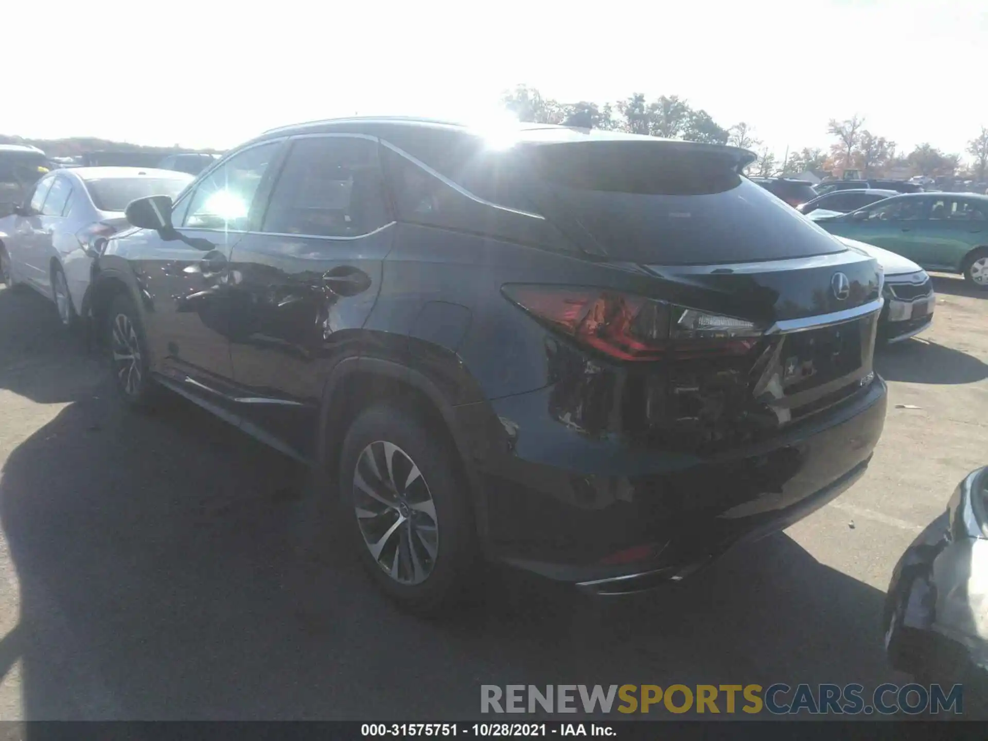 3 Photograph of a damaged car 2T2HZMDA6MC301382 LEXUS RX 2021