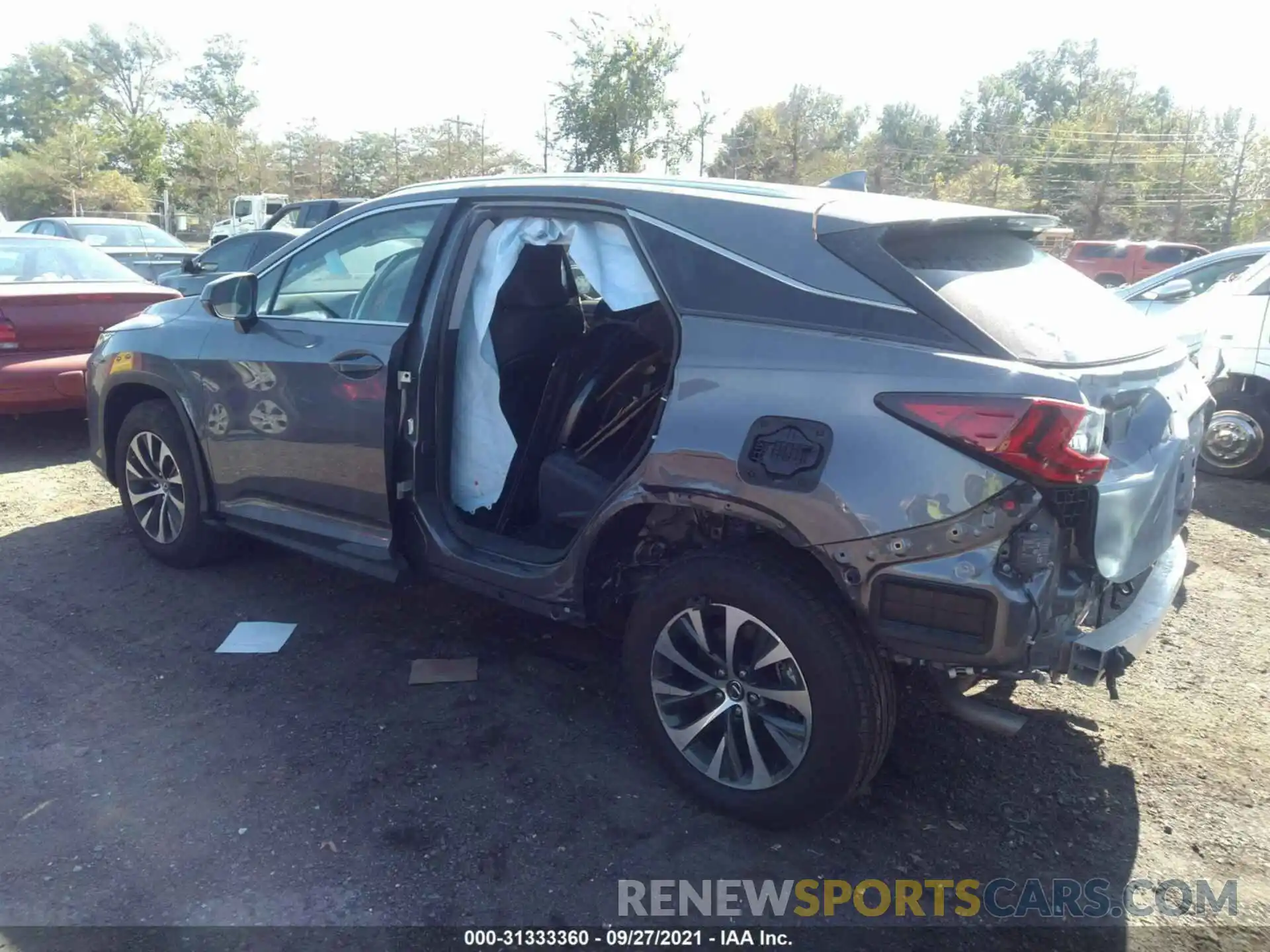 3 Photograph of a damaged car 2T2HZMDA7MC277545 LEXUS RX 2021