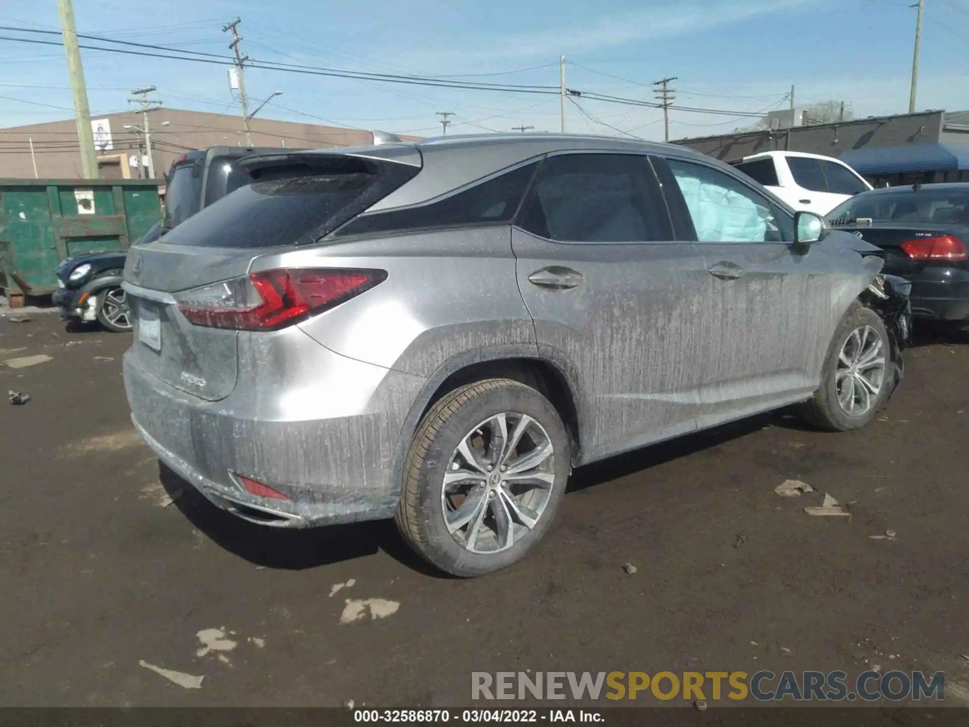 4 Photograph of a damaged car 2T2HZMDA7MC305280 LEXUS RX 2021