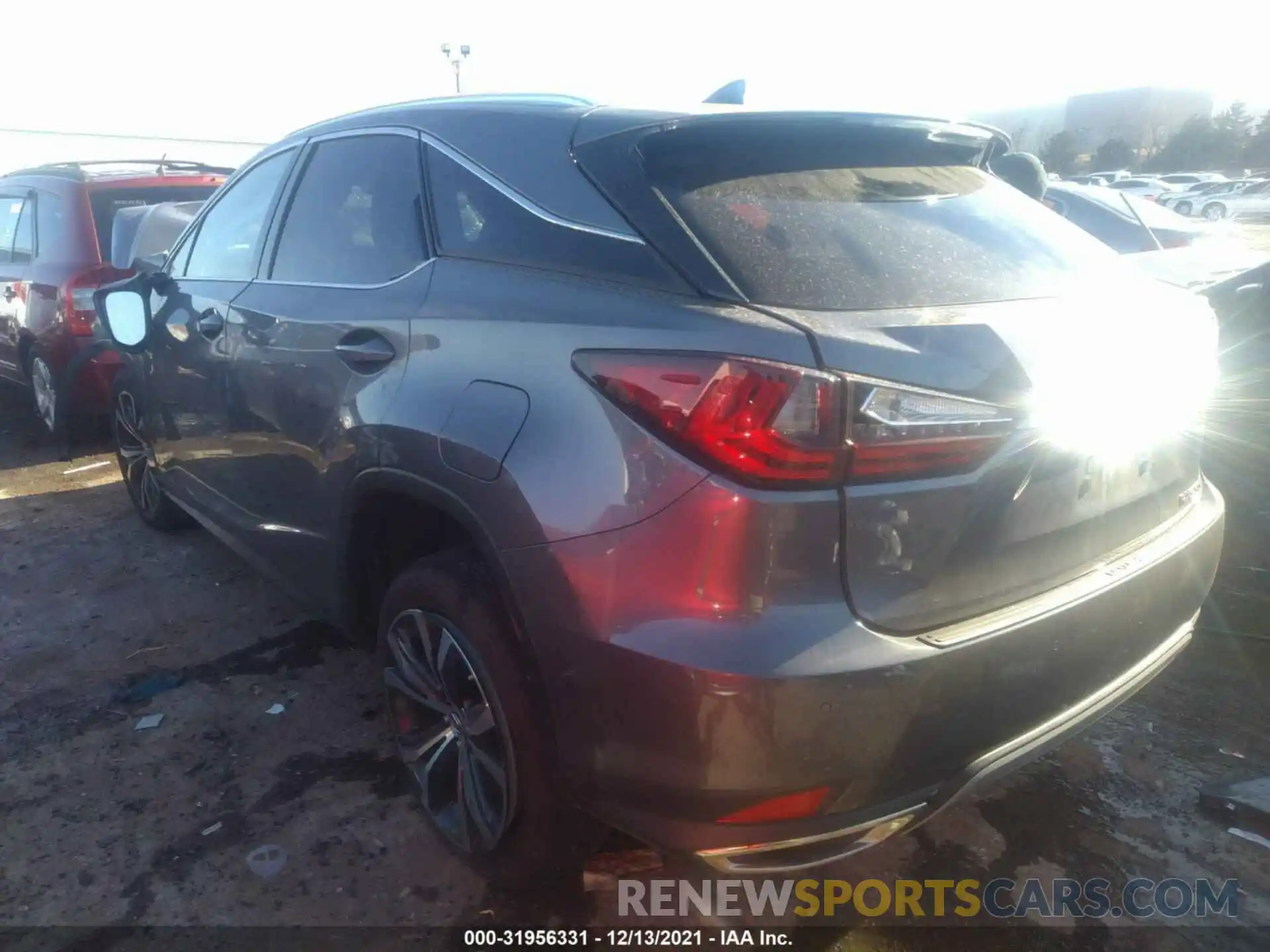 3 Photograph of a damaged car 2T2HZMDA8MC285539 LEXUS RX 2021