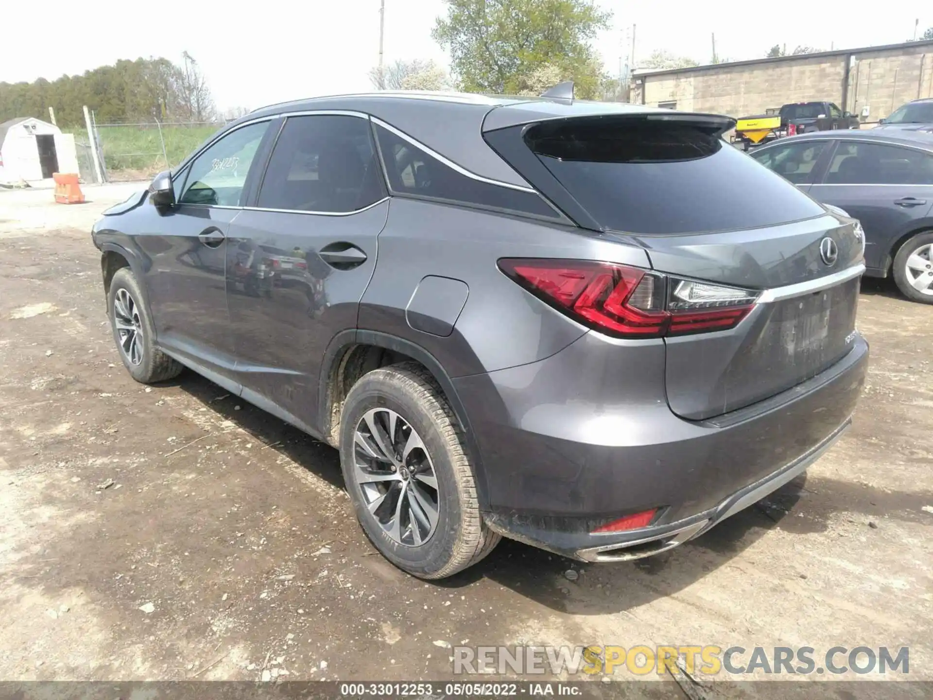 3 Фотография поврежденного автомобиля 2T2HZMDA9MC262433 LEXUS RX 2021