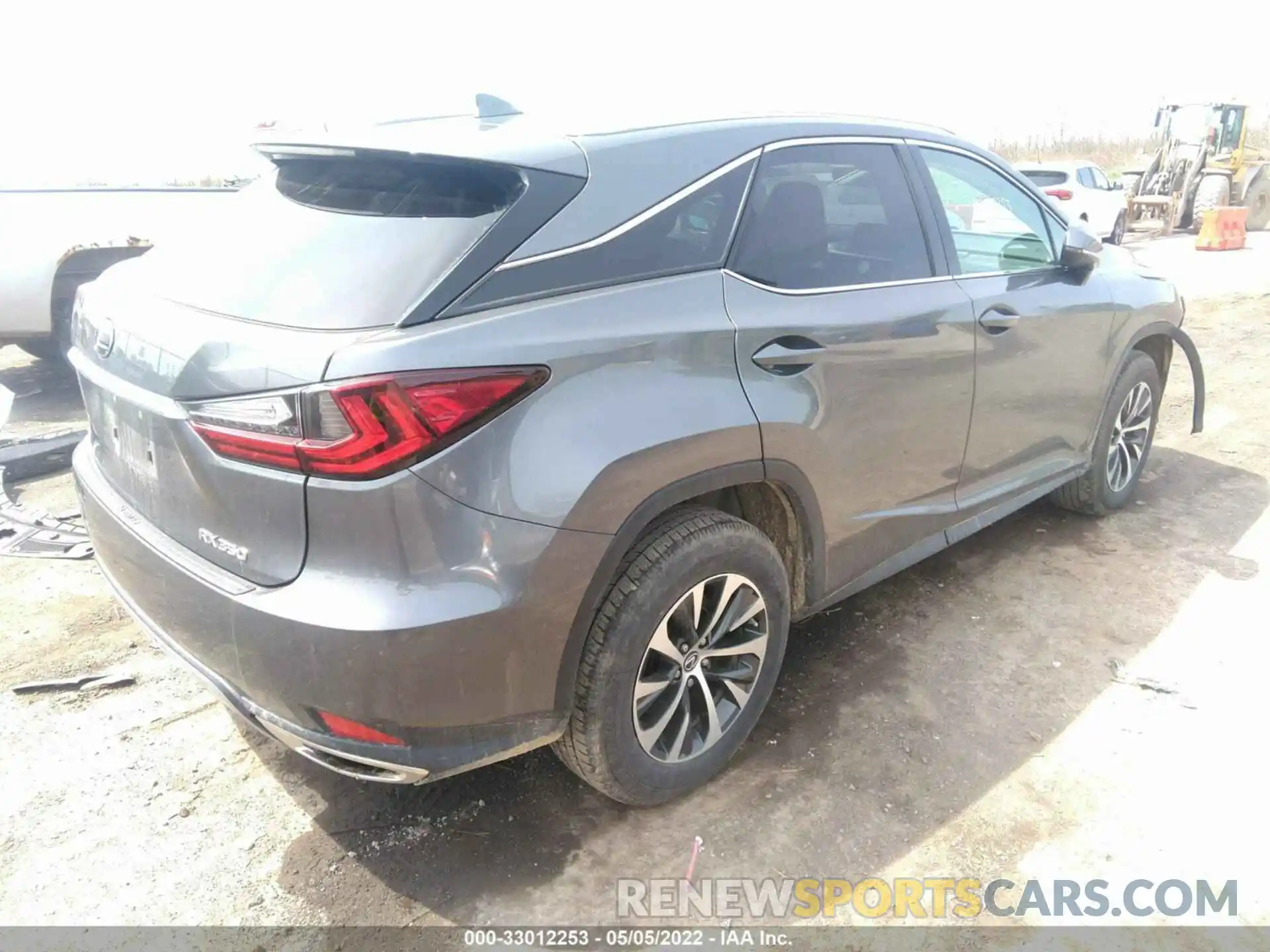 4 Фотография поврежденного автомобиля 2T2HZMDA9MC262433 LEXUS RX 2021