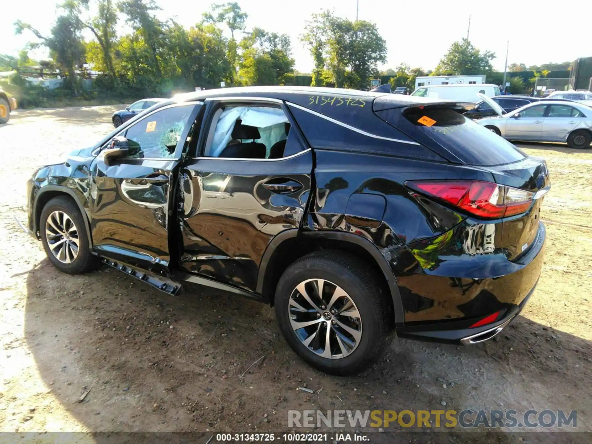 3 Photograph of a damaged car 2T2HZMDA9MC281287 LEXUS RX 2021