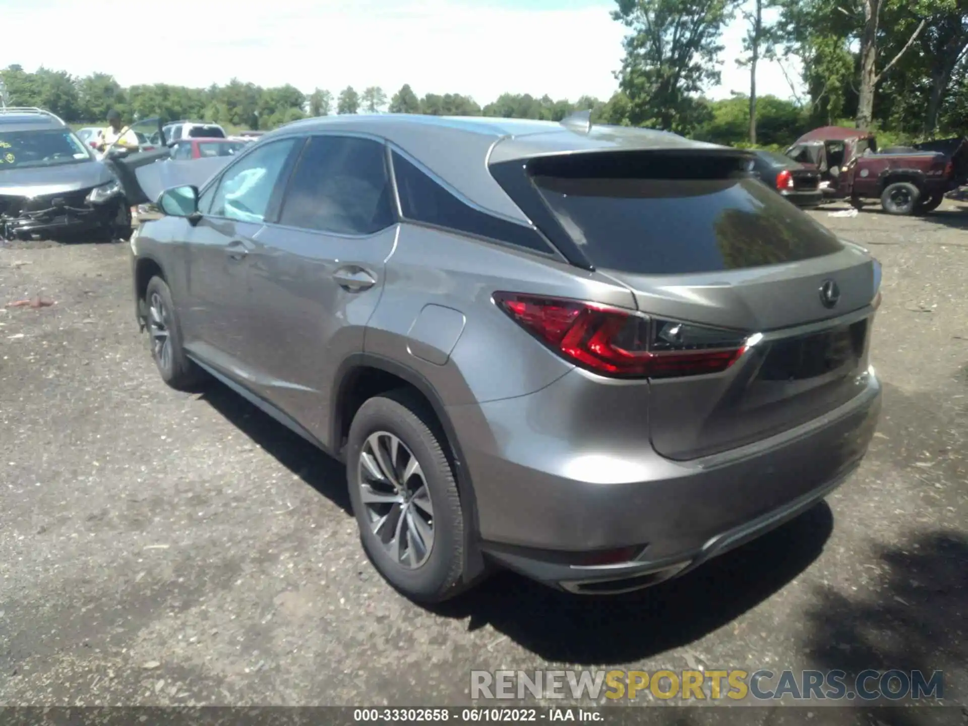 3 Photograph of a damaged car 2T2HZMDAXMC263171 LEXUS RX 2021