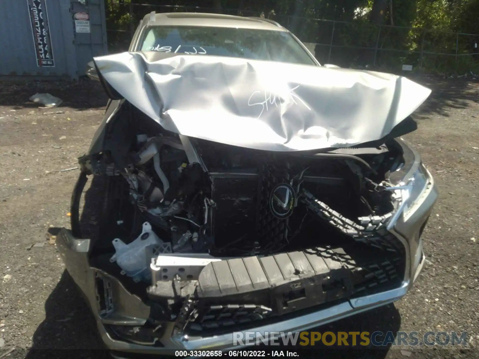 6 Photograph of a damaged car 2T2HZMDAXMC263171 LEXUS RX 2021