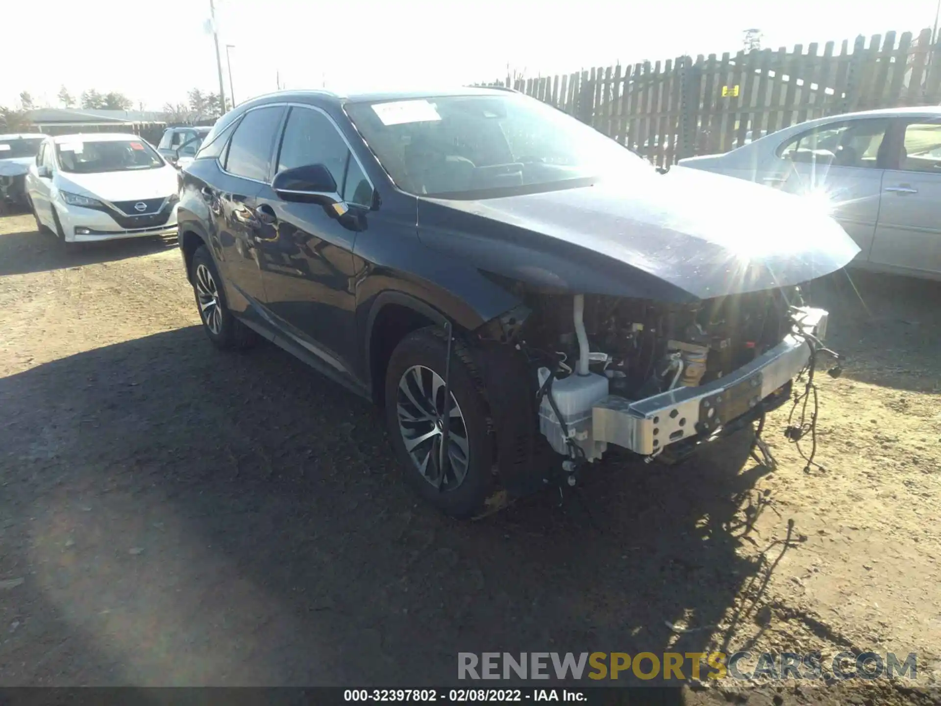 1 Photograph of a damaged car 2T2HZMDAXMC305001 LEXUS RX 2021