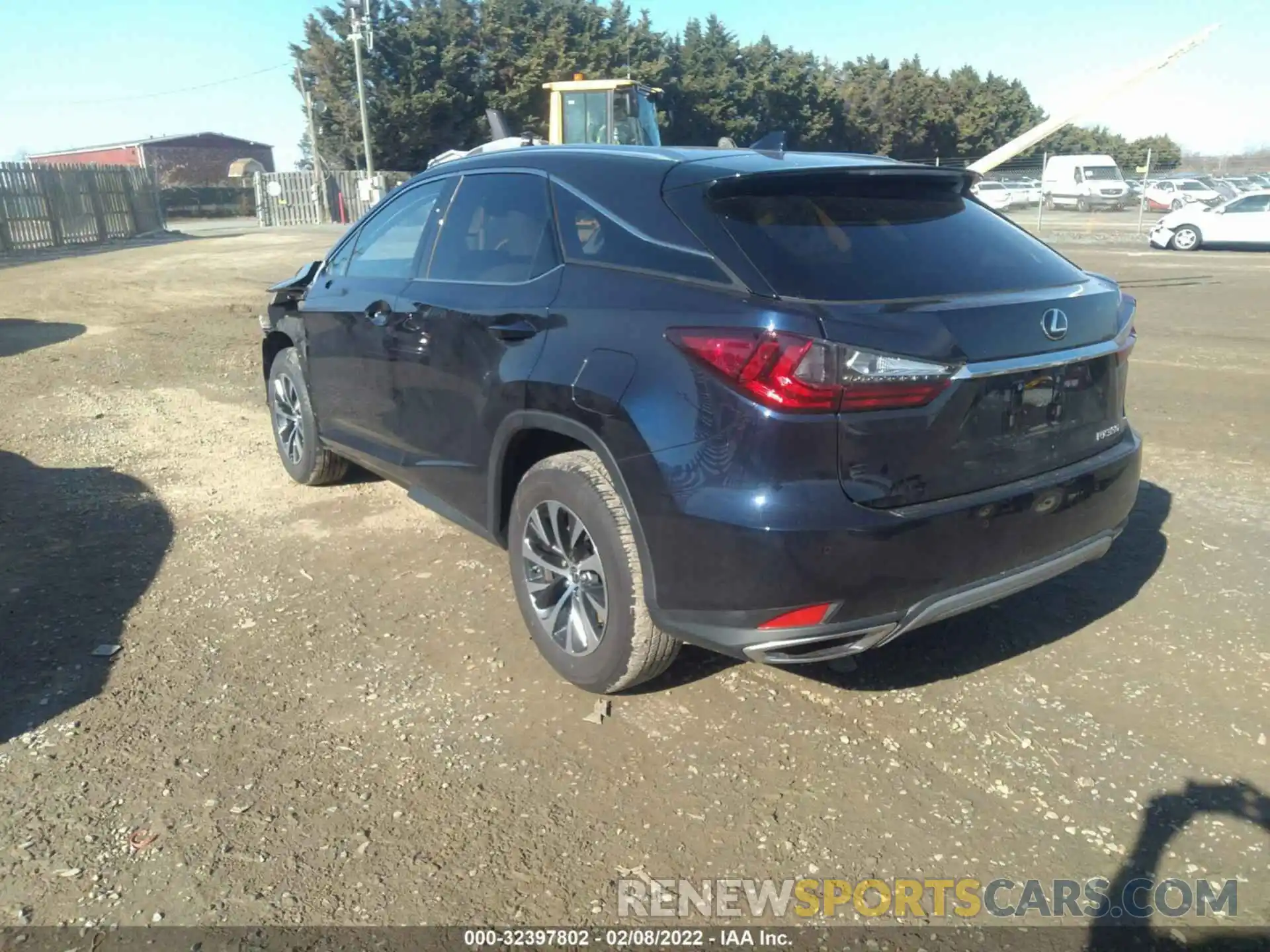 3 Photograph of a damaged car 2T2HZMDAXMC305001 LEXUS RX 2021