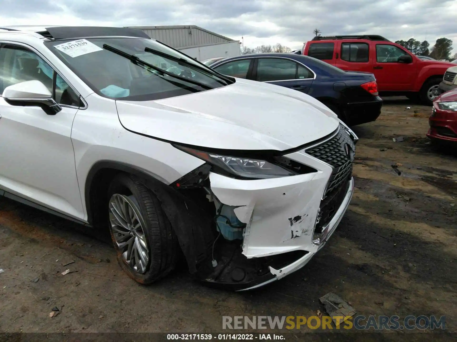 6 Photograph of a damaged car 2T2JGMDA7MC060990 LEXUS RX 2021