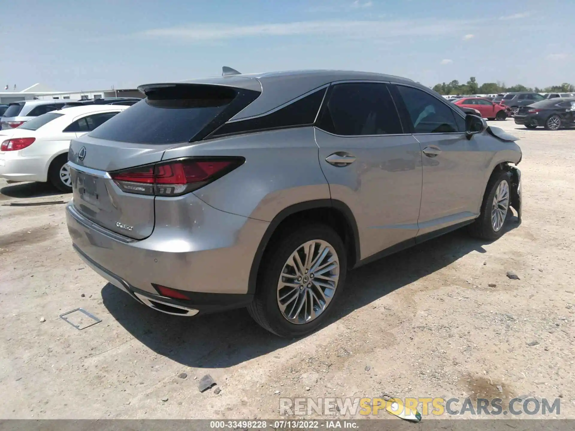 4 Фотография поврежденного автомобиля 2T2JZMAA0MC185988 LEXUS RX 2021