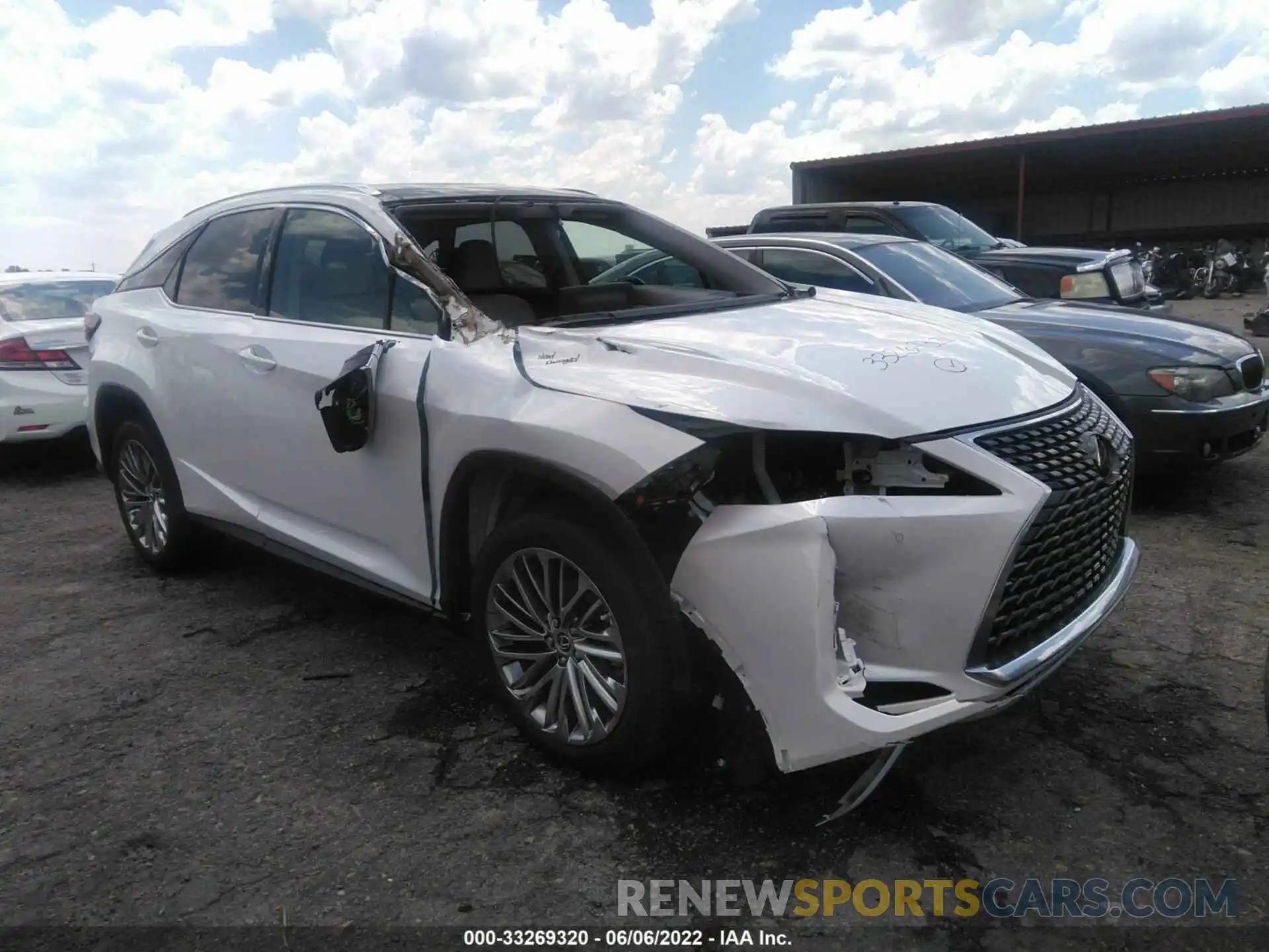 1 Photograph of a damaged car 2T2JZMAA0MC204328 LEXUS RX 2021