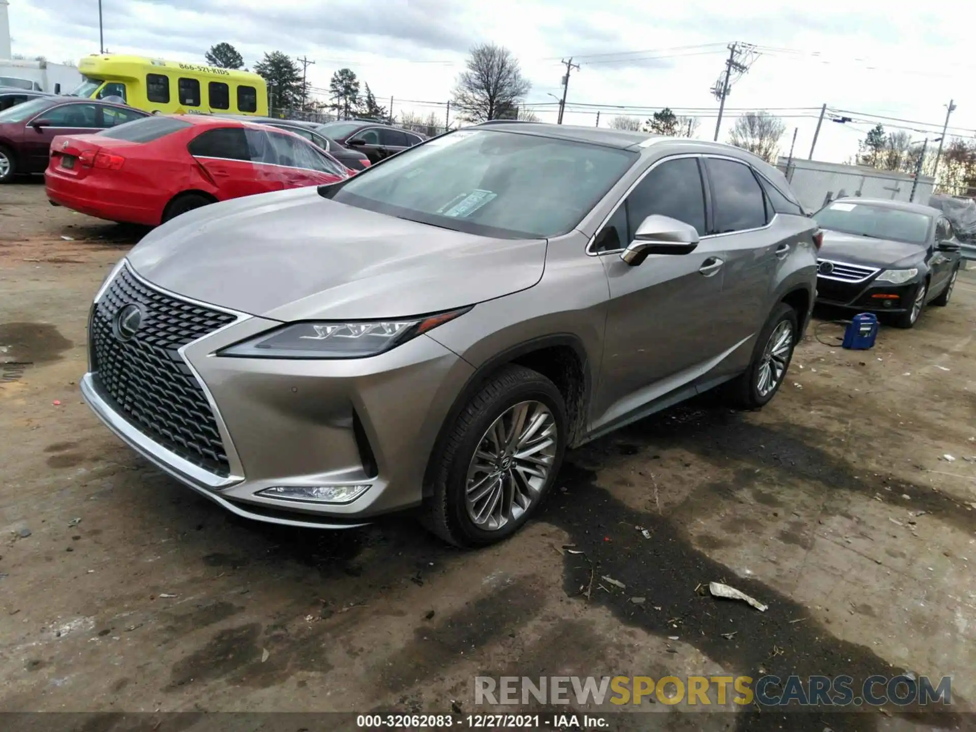 2 Фотография поврежденного автомобиля 2T2JZMAA4MC203859 LEXUS RX 2021