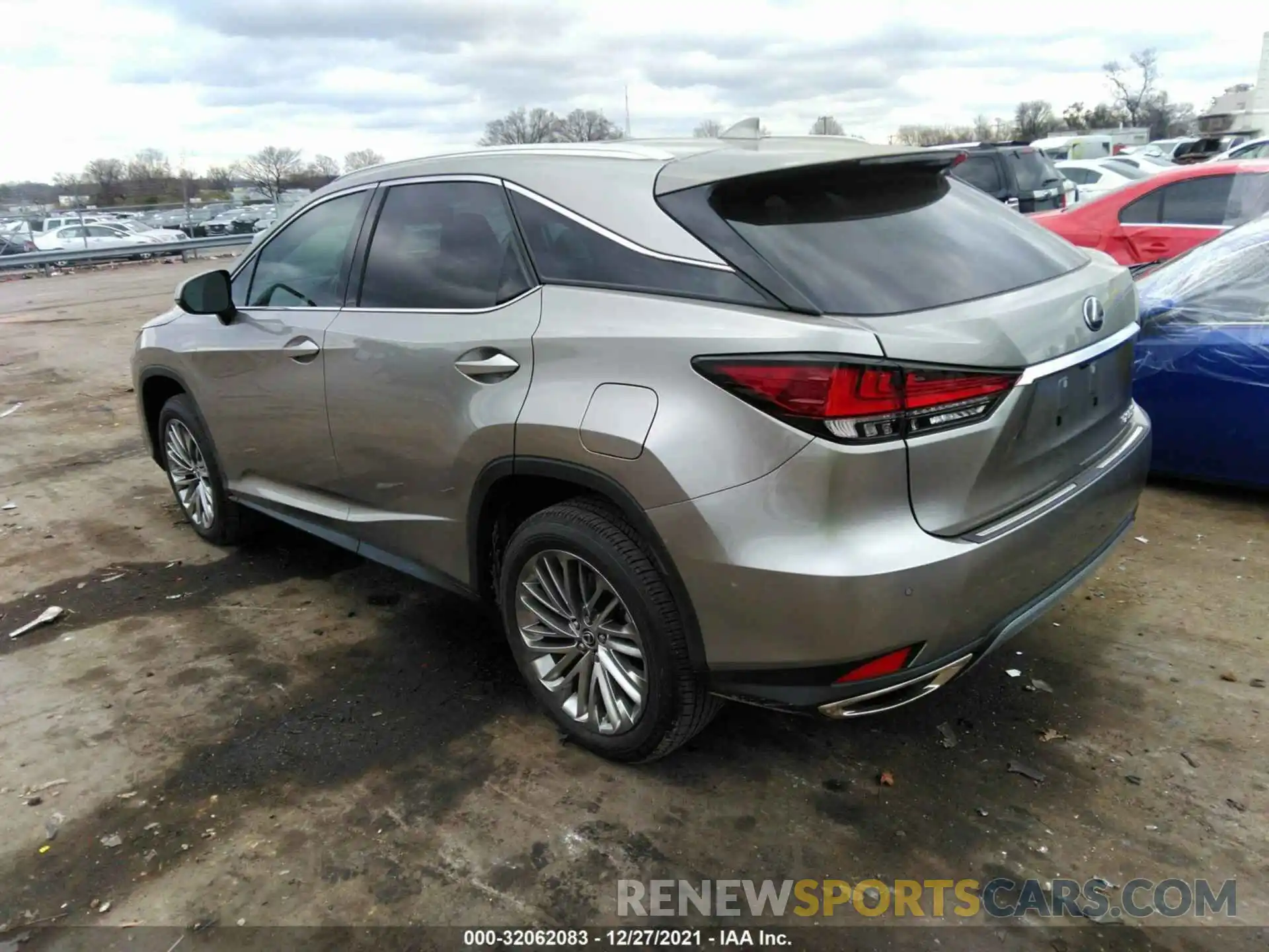 3 Photograph of a damaged car 2T2JZMAA4MC203859 LEXUS RX 2021