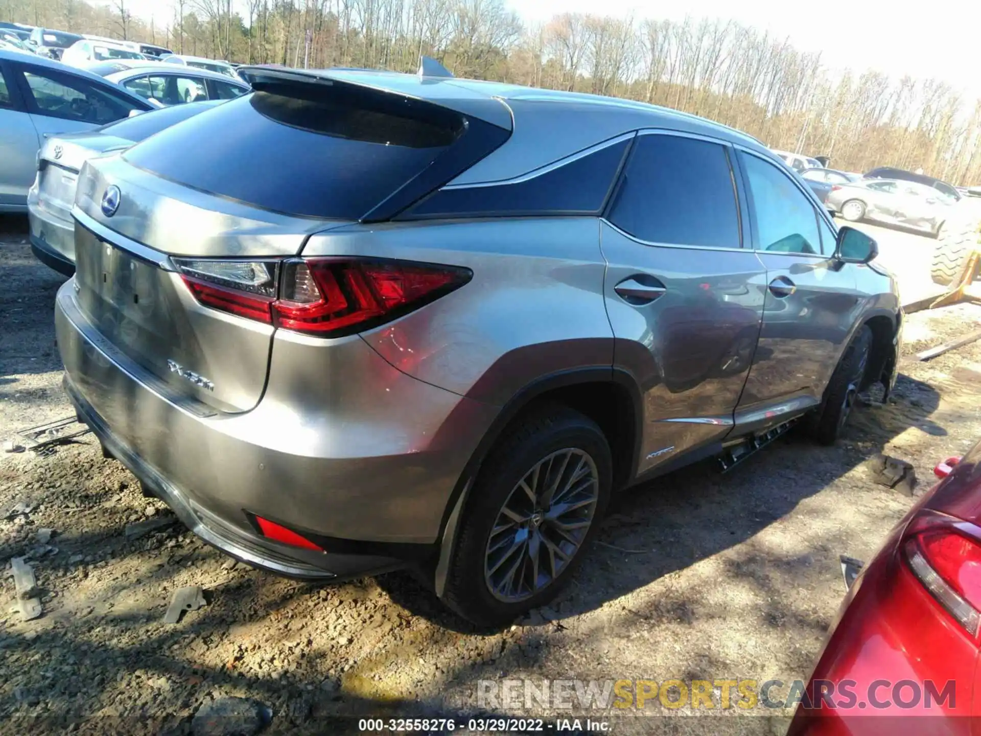 4 Фотография поврежденного автомобиля 2T2SGMDA2MC070430 LEXUS RX 2021