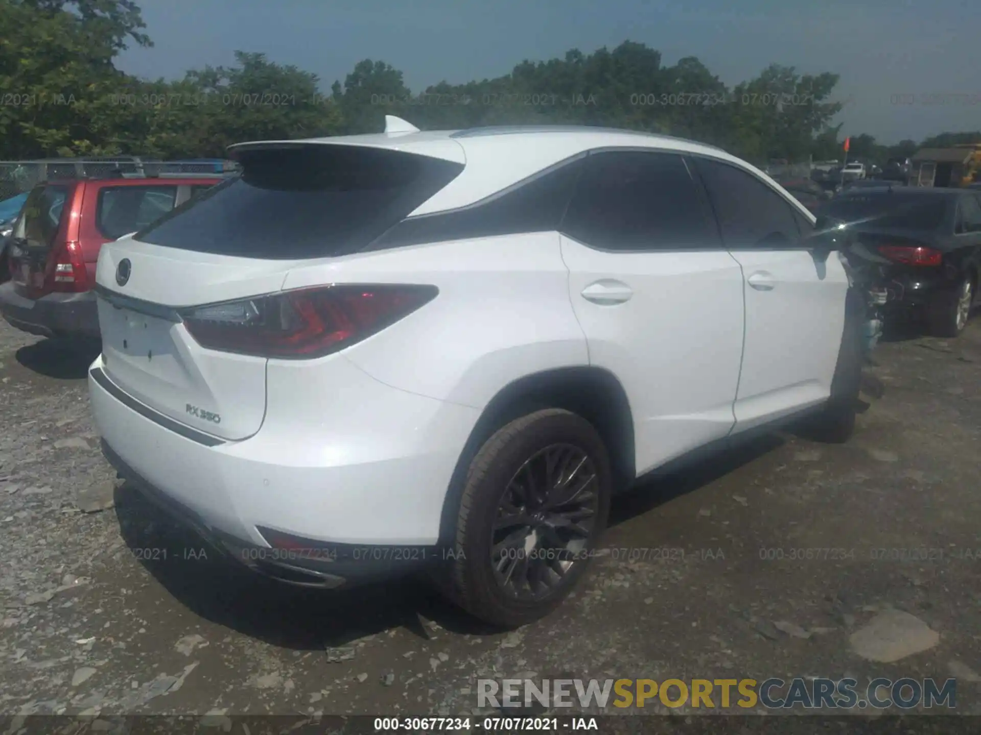 4 Photograph of a damaged car 2T2SZMDA1MC264876 LEXUS RX 2021