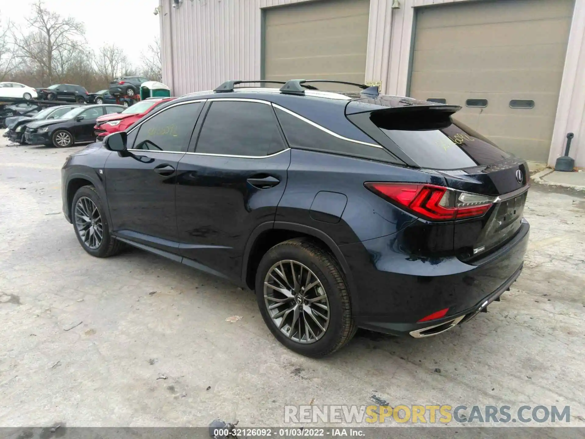 3 Фотография поврежденного автомобиля 2T2SZMDA1MC278180 LEXUS RX 2021