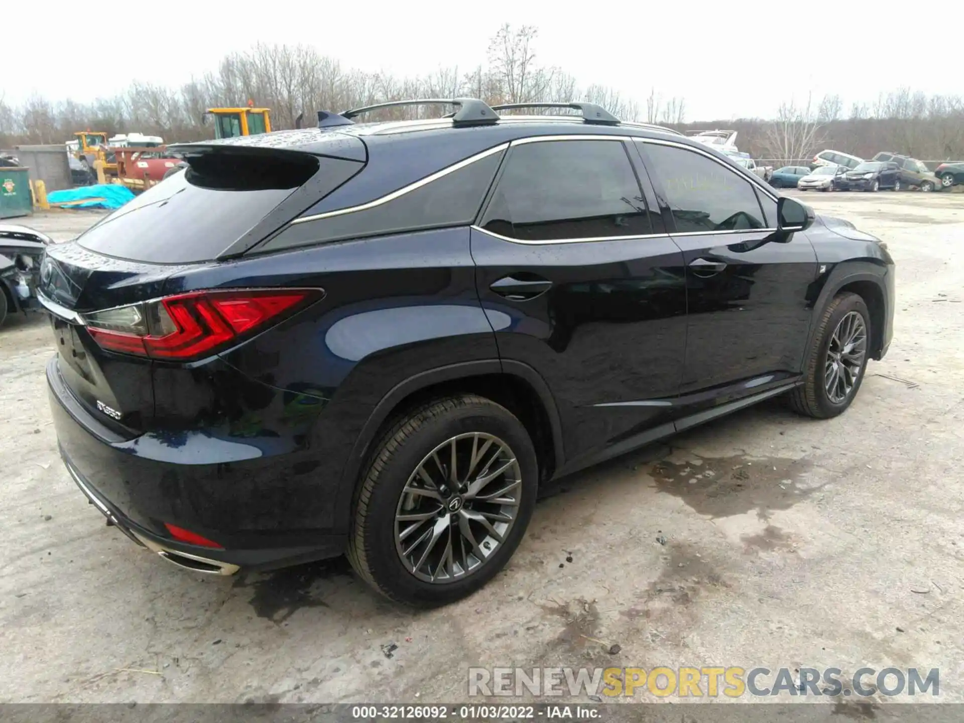 4 Фотография поврежденного автомобиля 2T2SZMDA1MC278180 LEXUS RX 2021