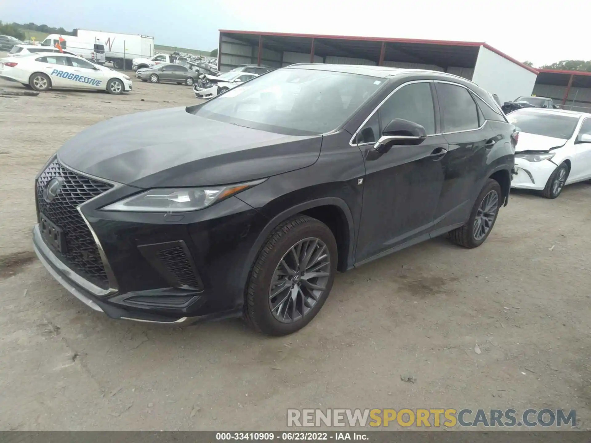 2 Фотография поврежденного автомобиля 2T2SZMDA1MC293195 LEXUS RX 2021