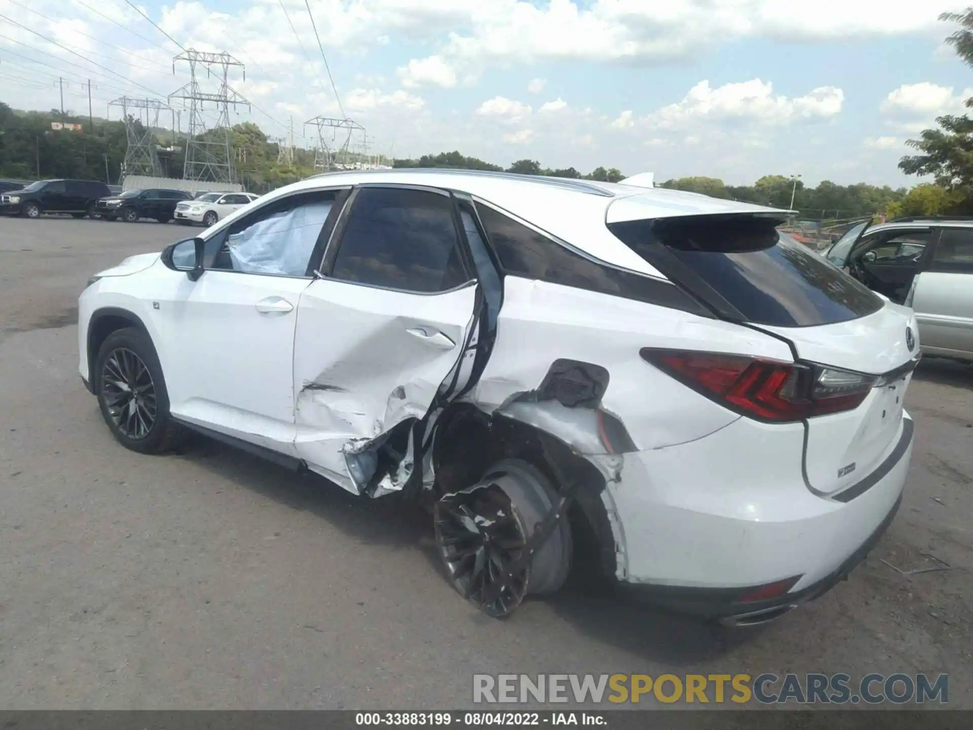 3 Photograph of a damaged car 2T2SZMDA2MC301725 LEXUS RX 2021