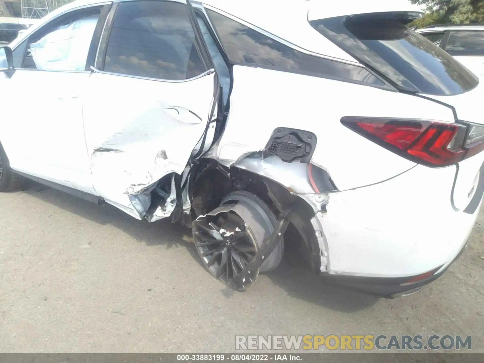 6 Photograph of a damaged car 2T2SZMDA2MC301725 LEXUS RX 2021