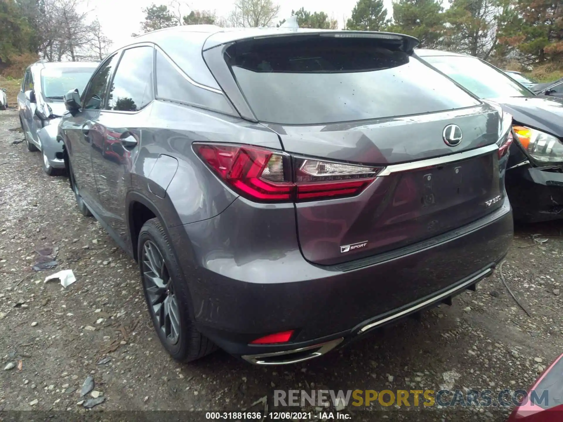 3 Photograph of a damaged car 2T2SZMDA2MC305466 LEXUS RX 2021