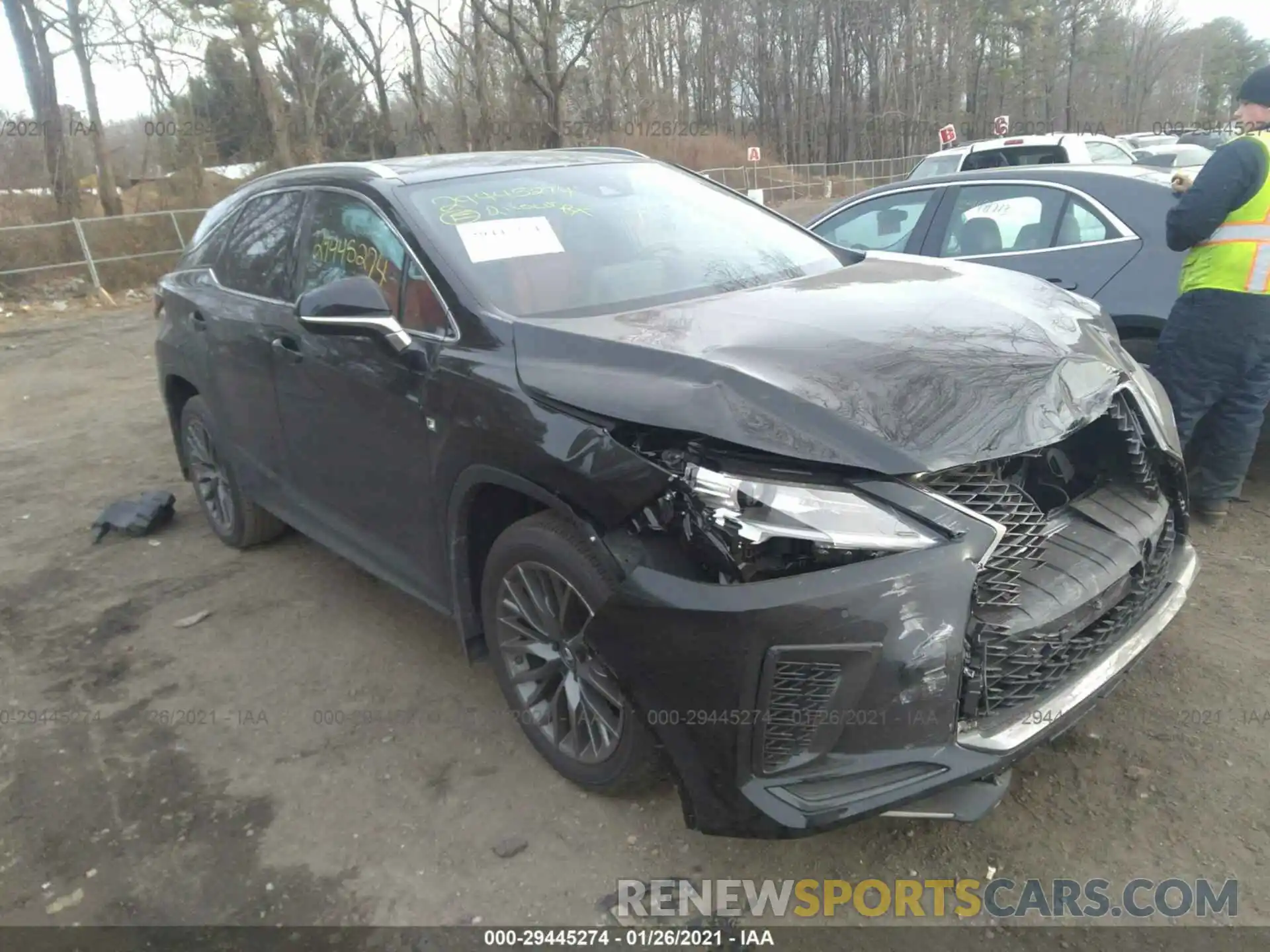 1 Photograph of a damaged car 2T2SZMDA3MC270484 LEXUS RX 2021