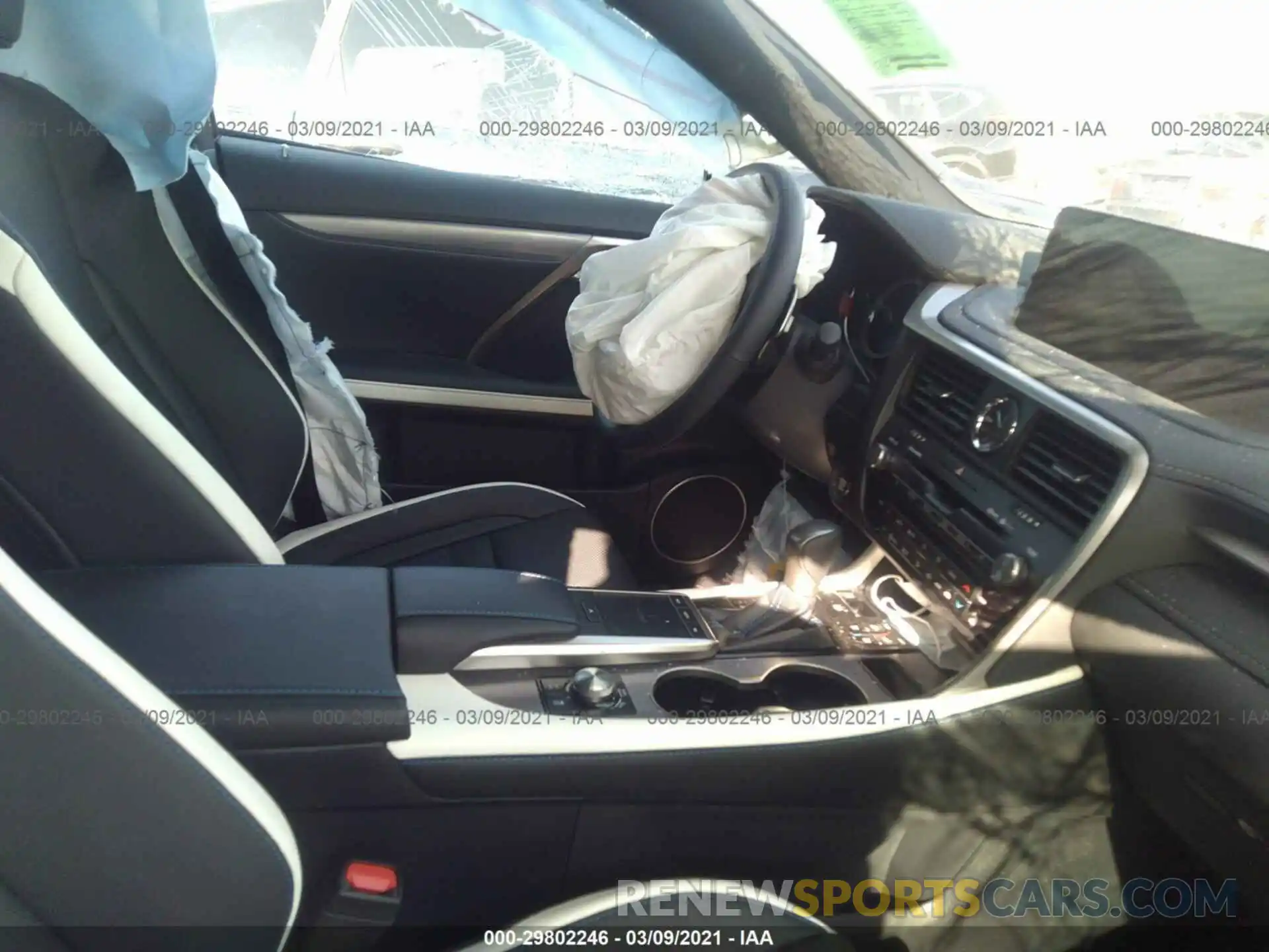 5 Фотография поврежденного автомобиля 2T2SZMDA8MC273123 LEXUS RX 2021