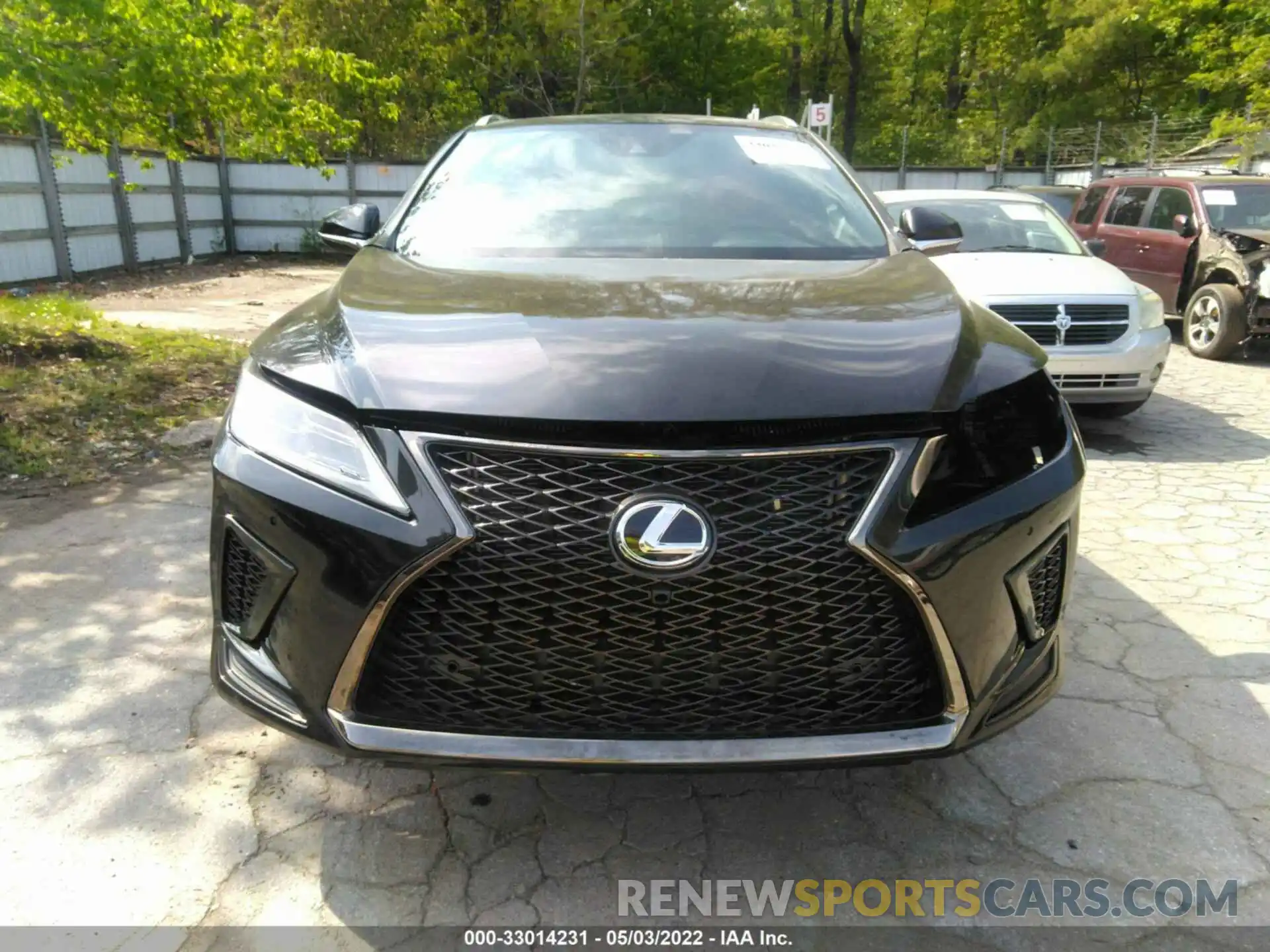 6 Photograph of a damaged car 2T2SZMDA9MC296149 LEXUS RX 2021