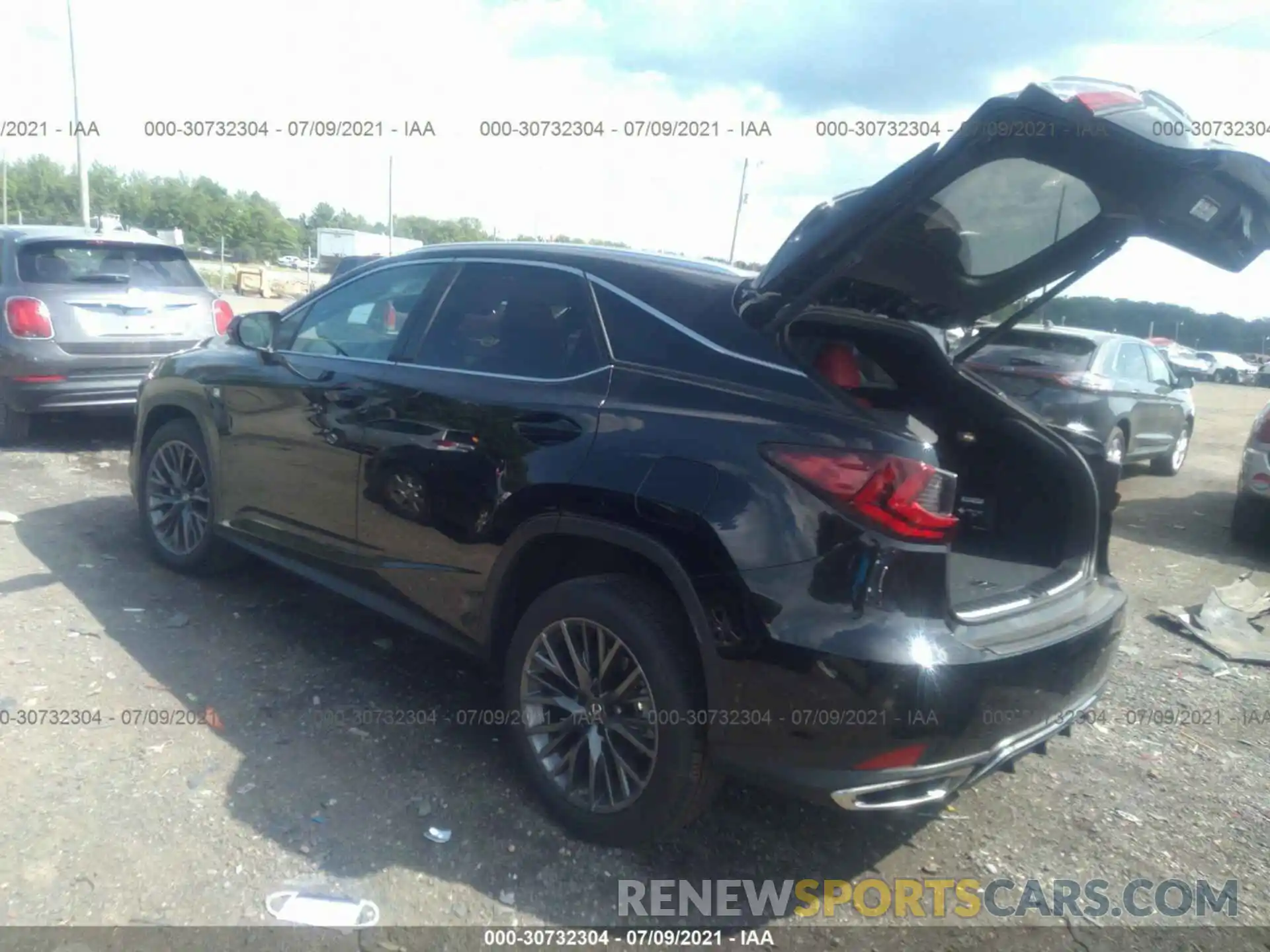 3 Photograph of a damaged car 2T2SZMDAXMC281594 LEXUS RX 2021