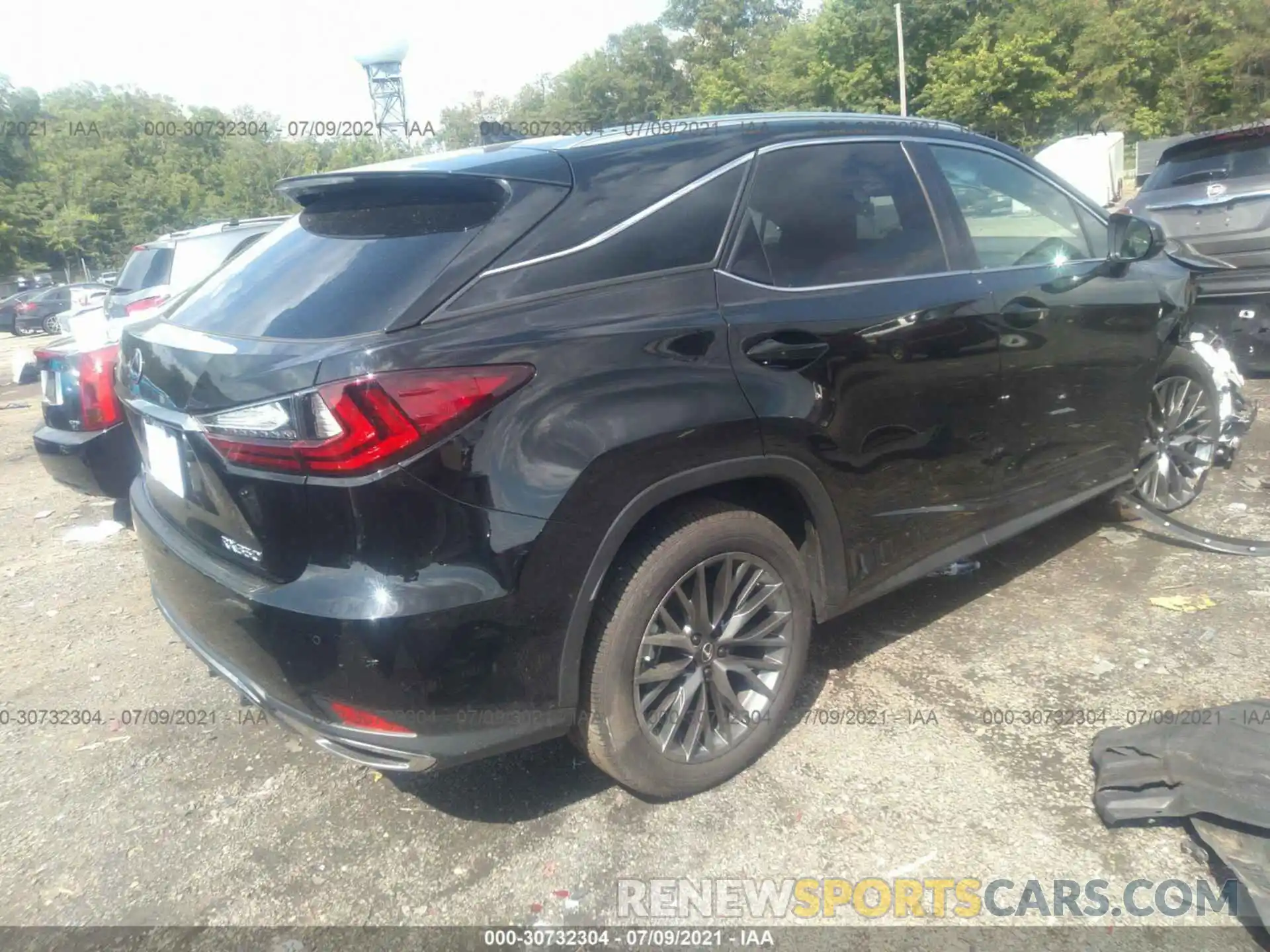 4 Photograph of a damaged car 2T2SZMDAXMC281594 LEXUS RX 2021