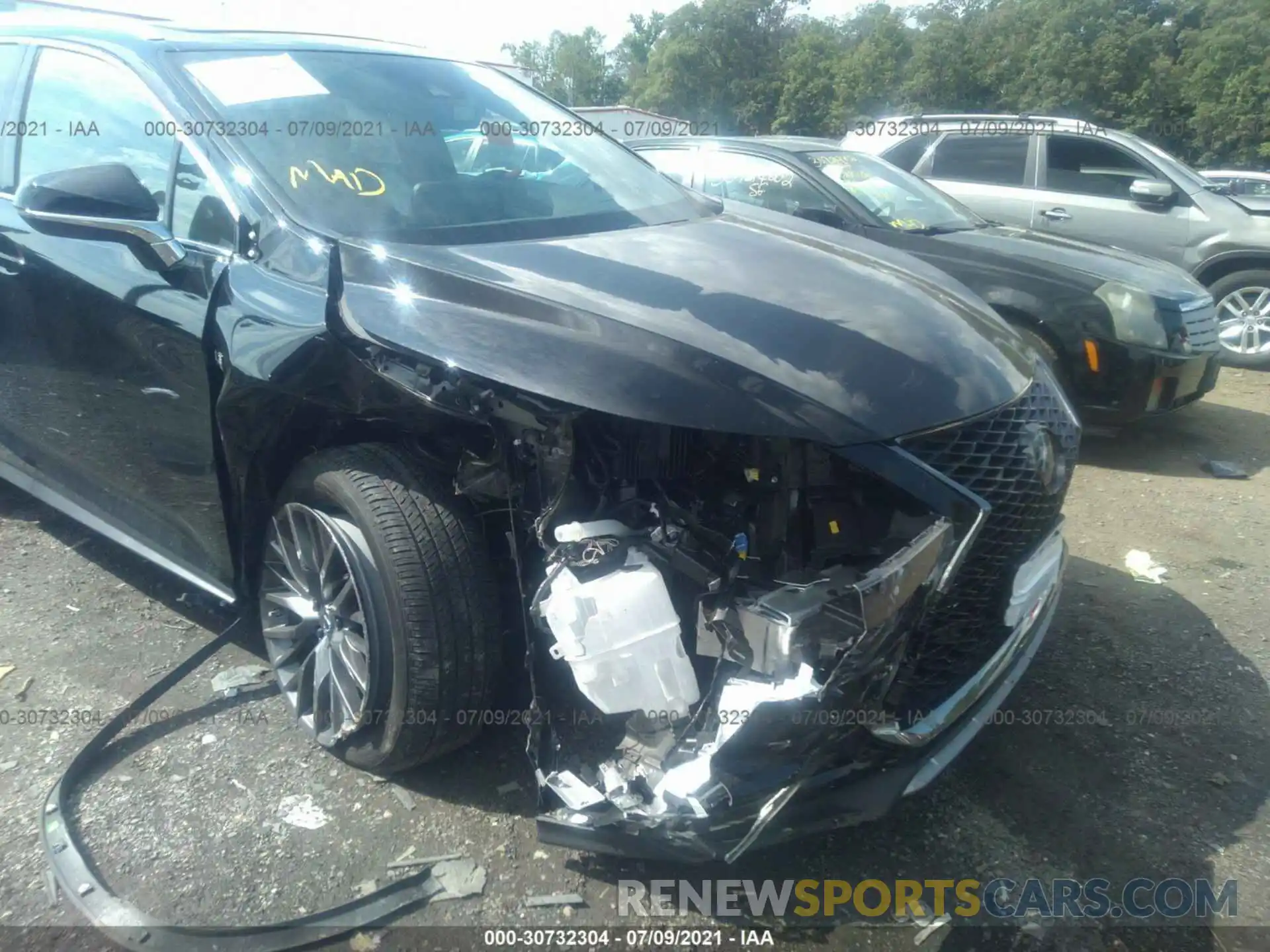 6 Photograph of a damaged car 2T2SZMDAXMC281594 LEXUS RX 2021