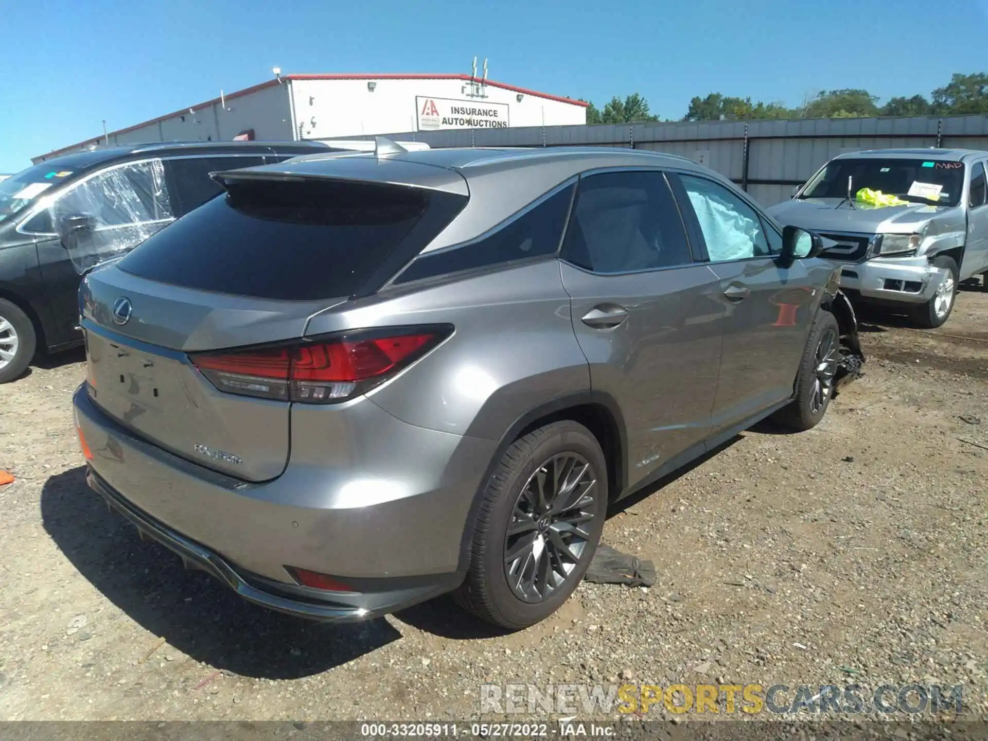 4 Photograph of a damaged car 2T2YGMDA0MC061610 LEXUS RX 2021