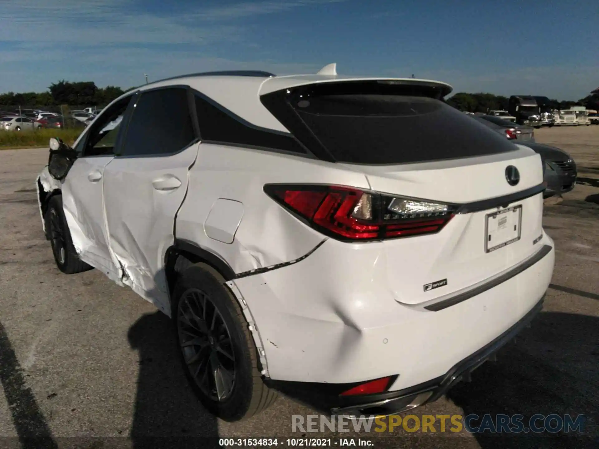 3 Photograph of a damaged car 2T2YZMDA1MC281302 LEXUS RX 2021