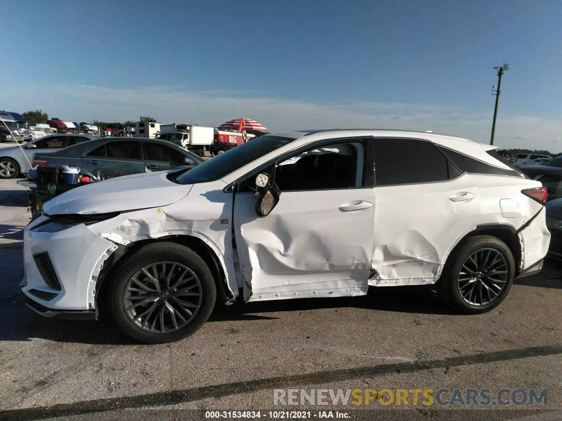 6 Photograph of a damaged car 2T2YZMDA1MC281302 LEXUS RX 2021