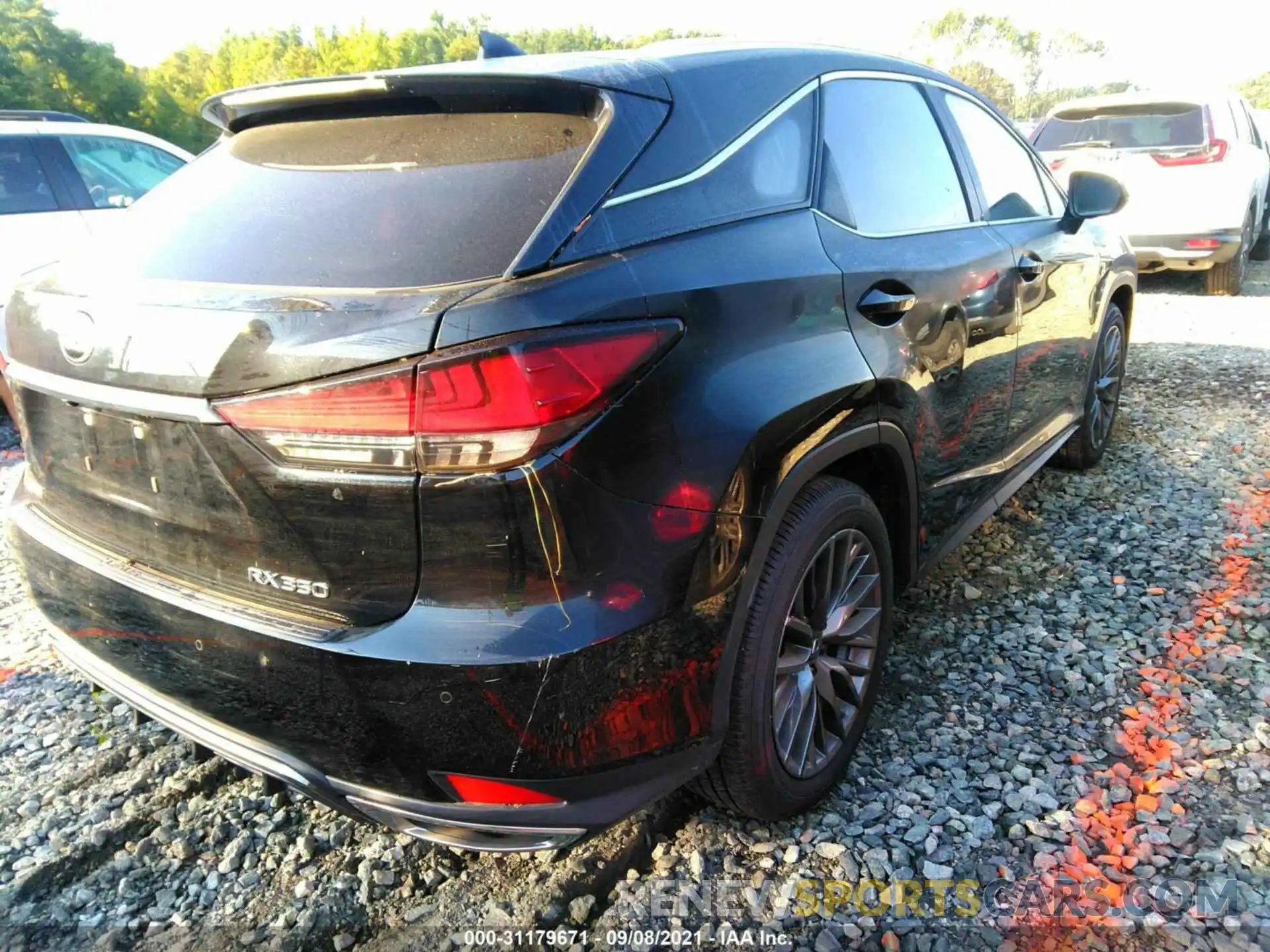 4 Photograph of a damaged car 2T2YZMDA3MC272035 LEXUS RX 2021