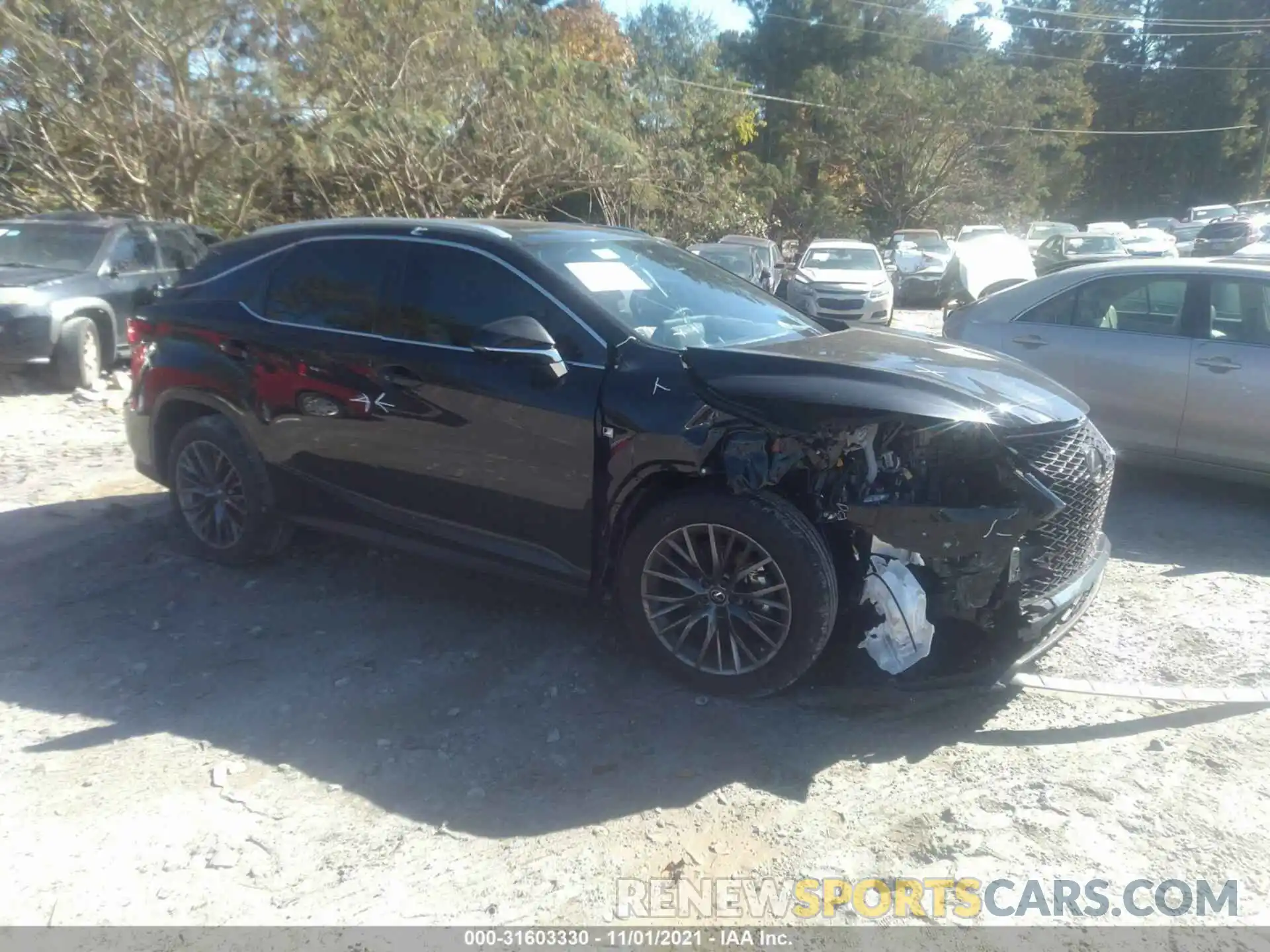 1 Photograph of a damaged car 2T2YZMDA3MC276179 LEXUS RX 2021