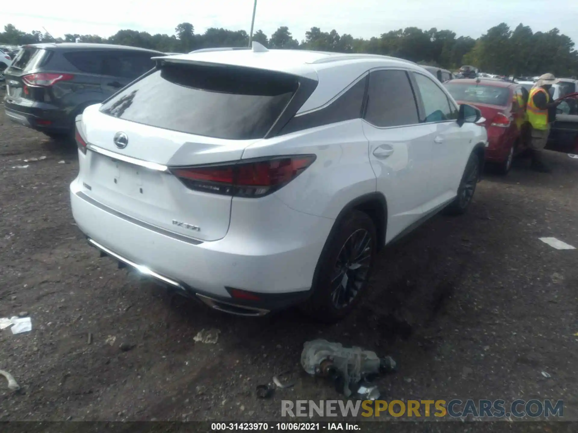 4 Photograph of a damaged car 2T2YZMDA4MC278099 LEXUS RX 2021