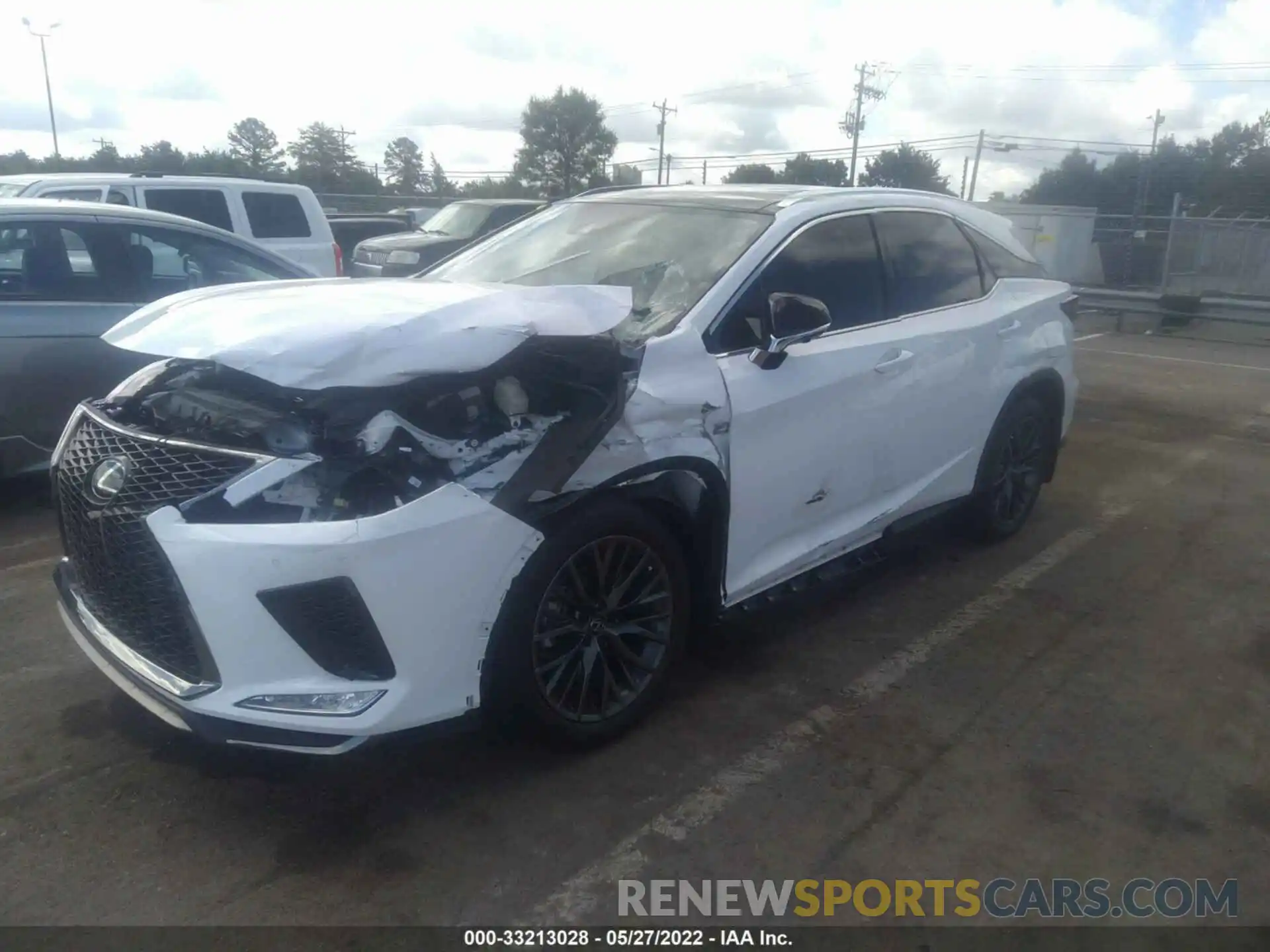 2 Photograph of a damaged car 2T2YZMDA5MC281092 LEXUS RX 2021