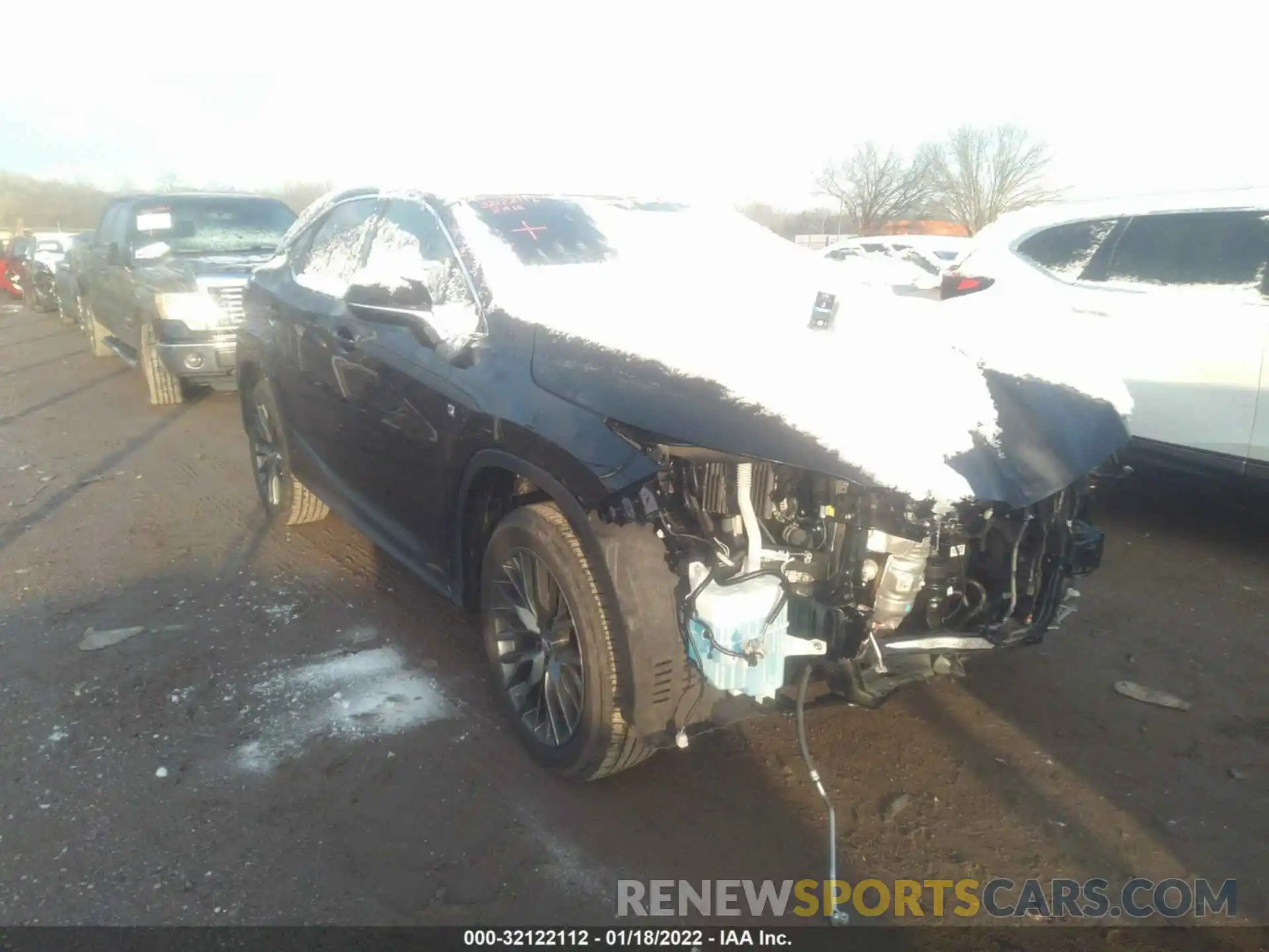 1 Фотография поврежденного автомобиля 2T2YZMDA5MC296398 LEXUS RX 2021