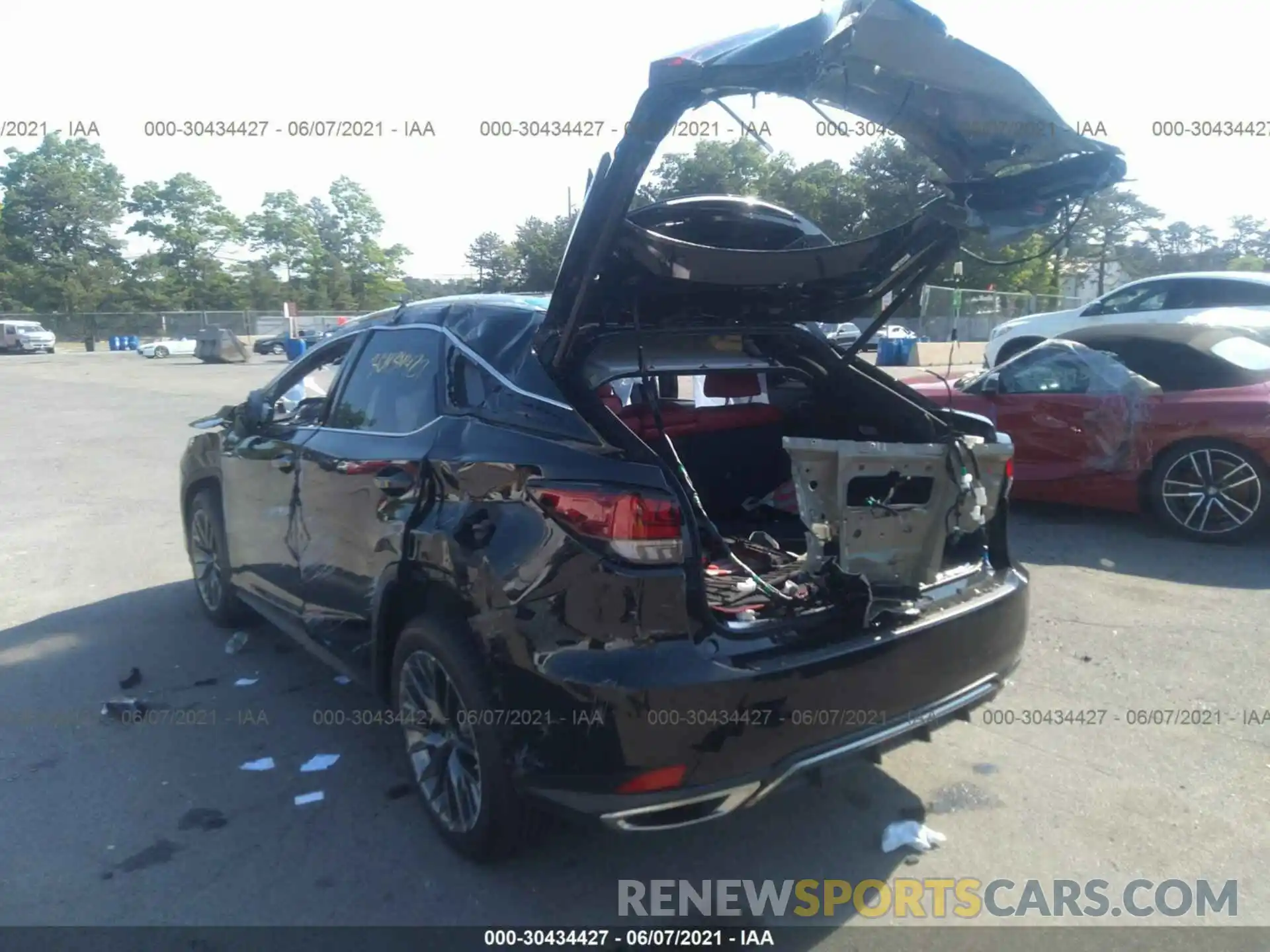 3 Photograph of a damaged car 2T2YZMDAXMC269102 LEXUS RX 2021