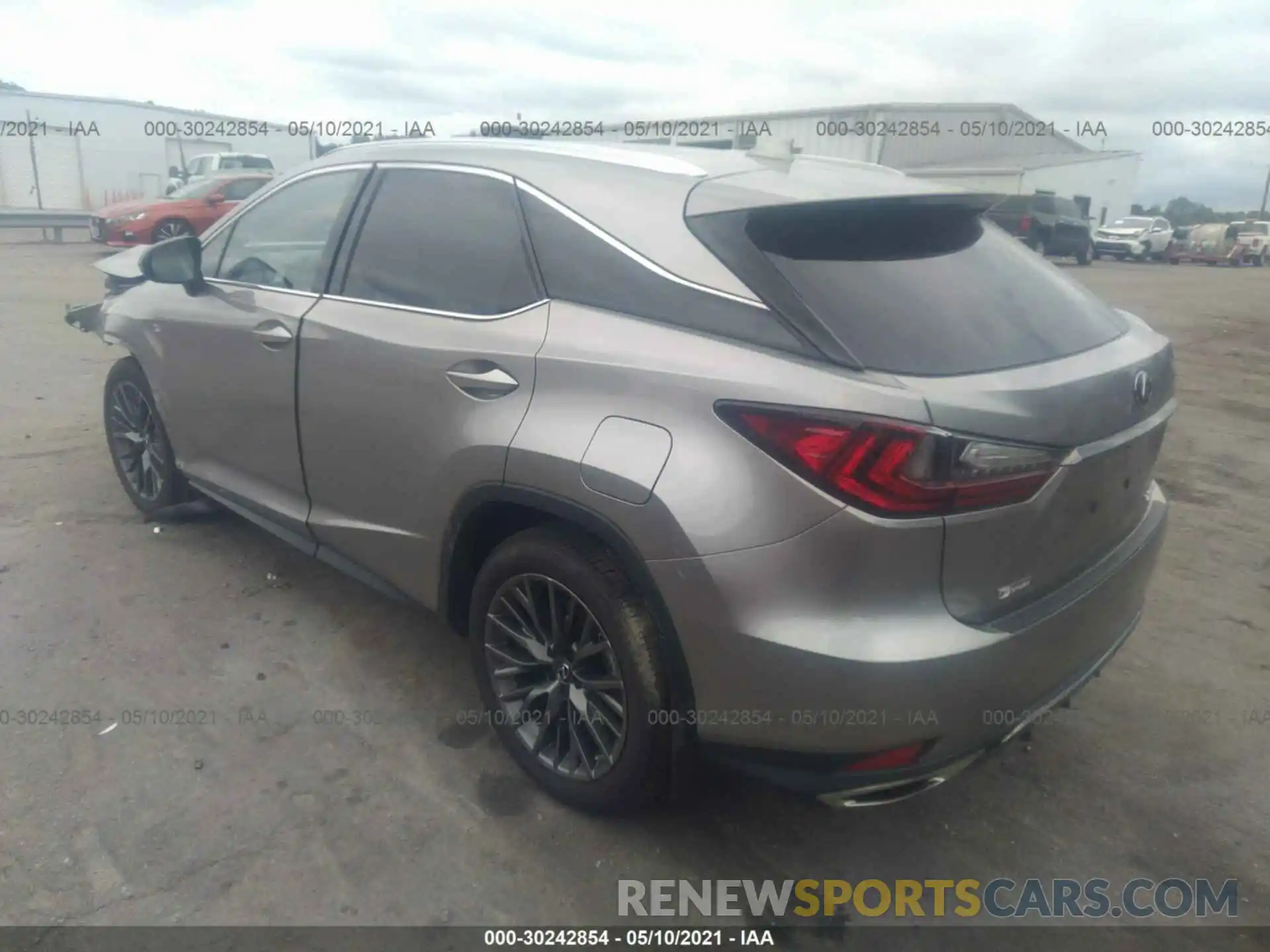 3 Фотография поврежденного автомобиля 2T2YZMDAXMC271240 LEXUS RX 2021