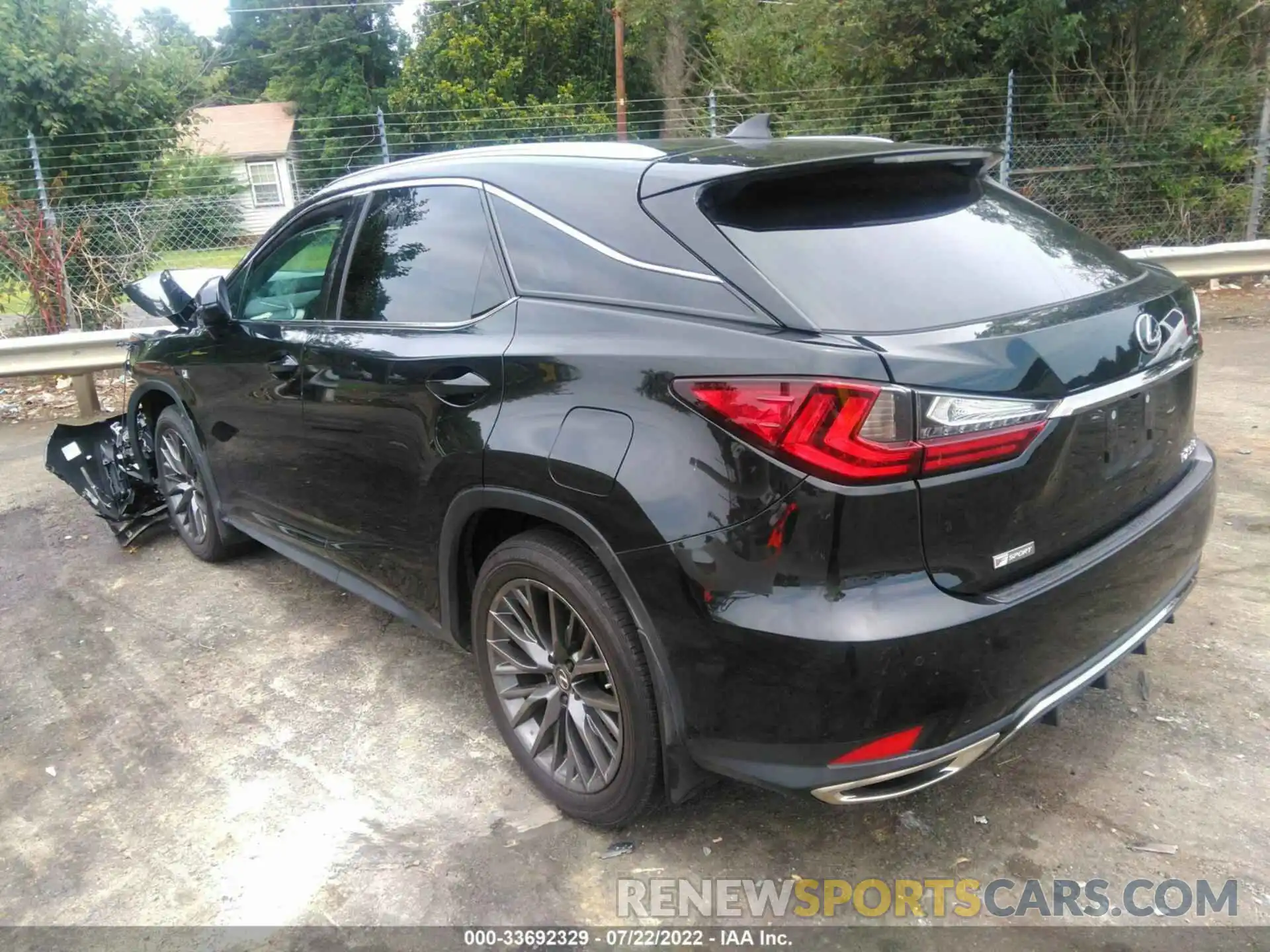 3 Photograph of a damaged car 2T2YZMDAXMC277412 LEXUS RX 2021