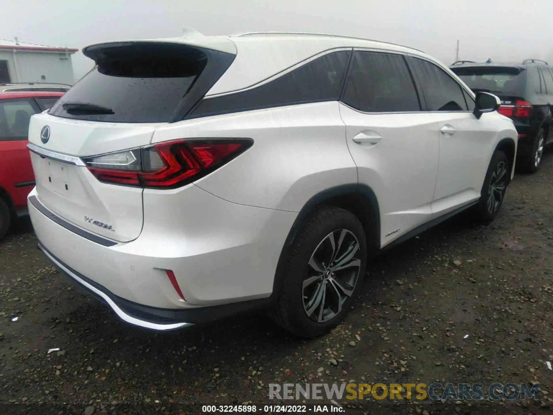 4 Фотография поврежденного автомобиля JTJHGKFA2M2020476 LEXUS RX 2021