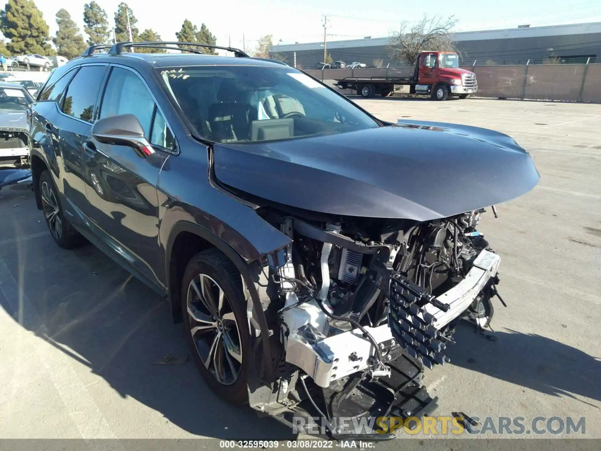 1 Photograph of a damaged car JTJHGKFA3M2019028 LEXUS RX 2021