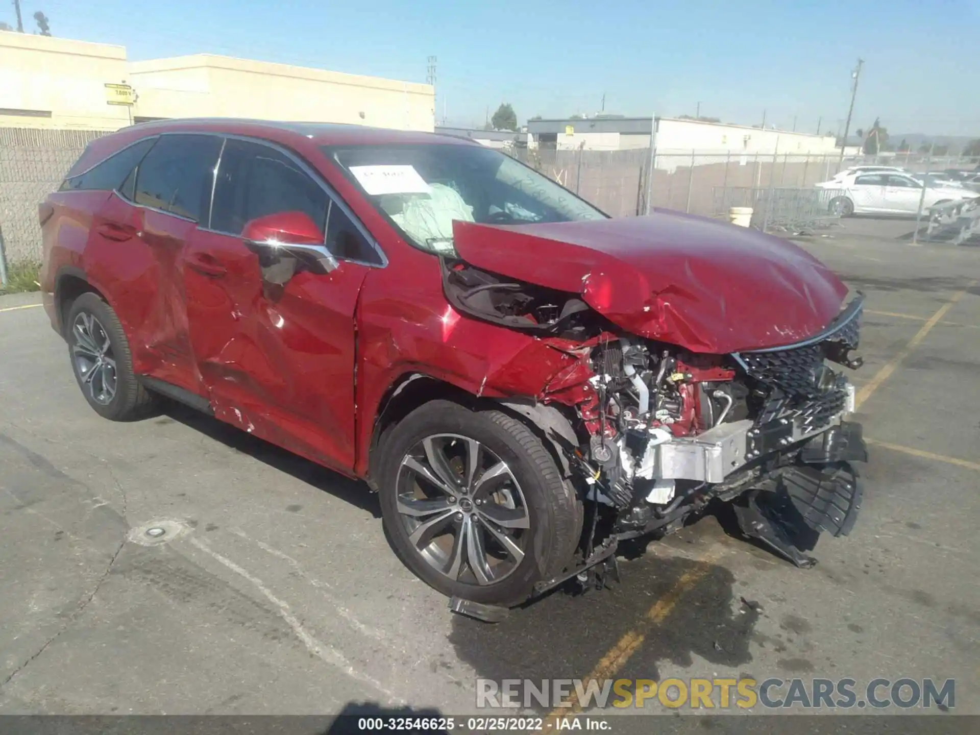 1 Photograph of a damaged car JTJHZKEA1M2020268 LEXUS RX 2021