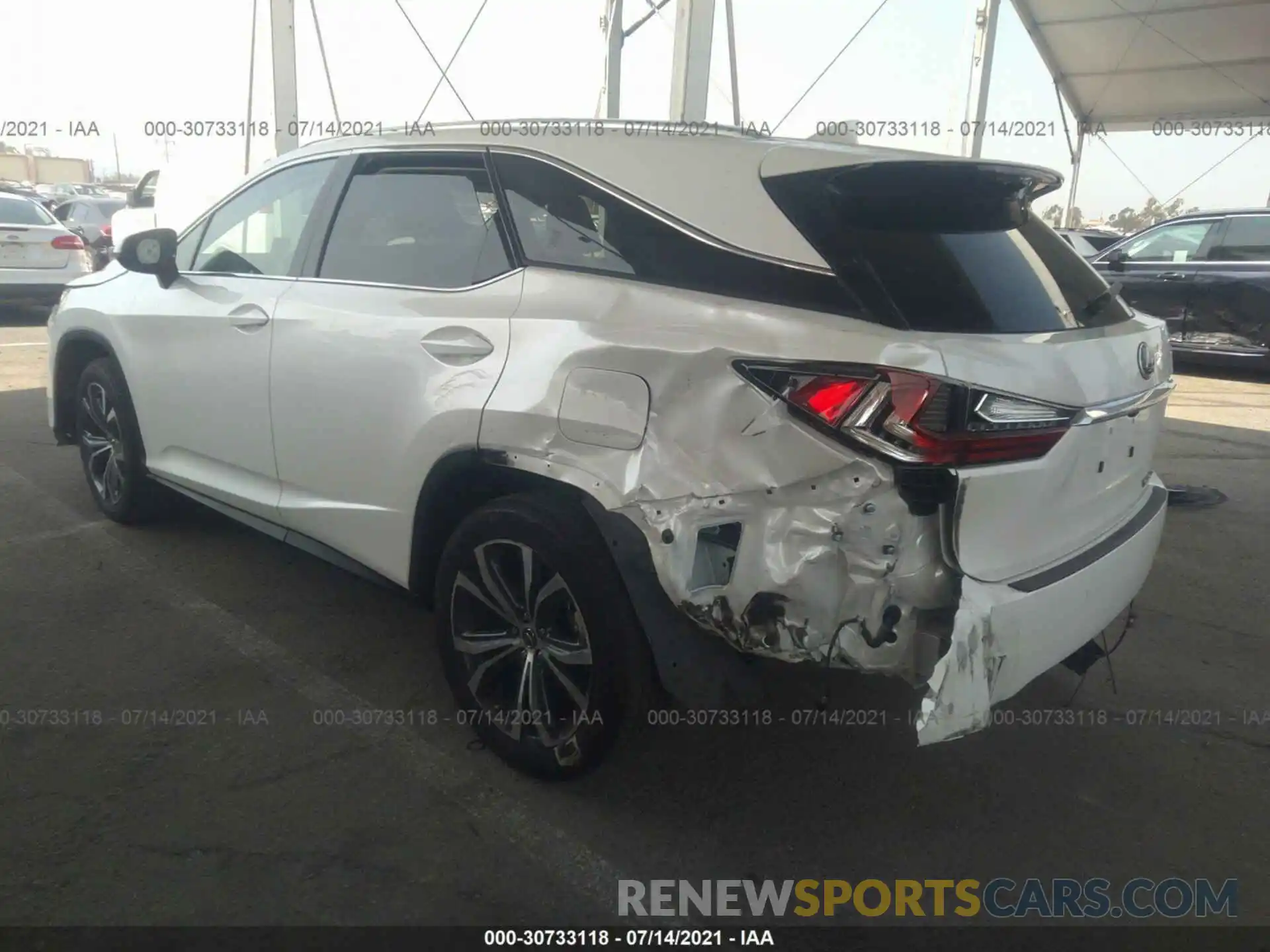 3 Photograph of a damaged car JTJHZKEA1M2021422 LEXUS RX 2021