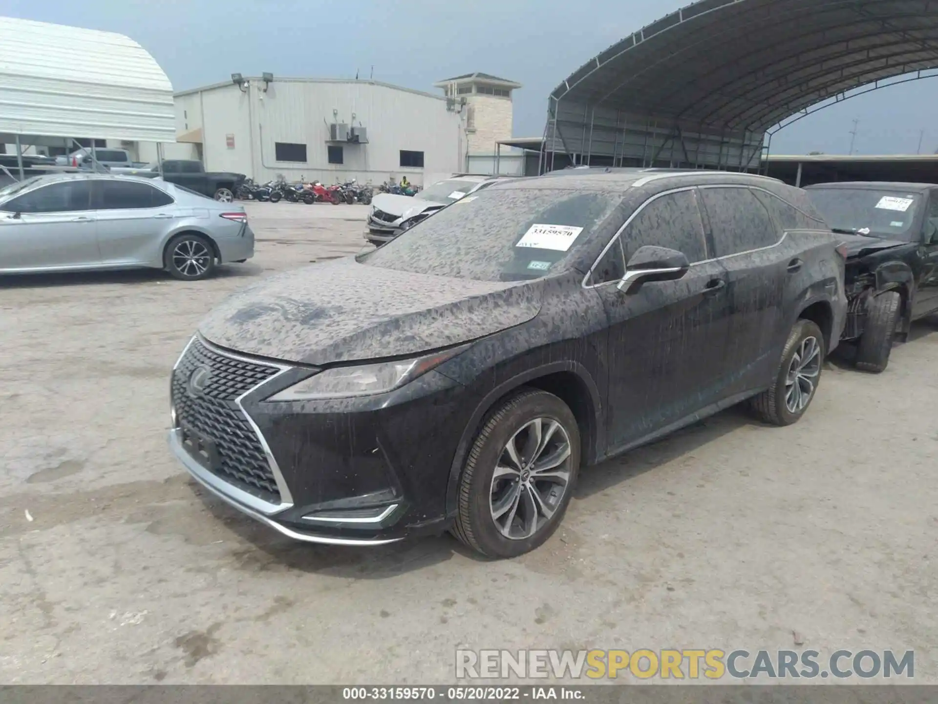 2 Фотография поврежденного автомобиля JTJHZKEA8M2018646 LEXUS RX 2021