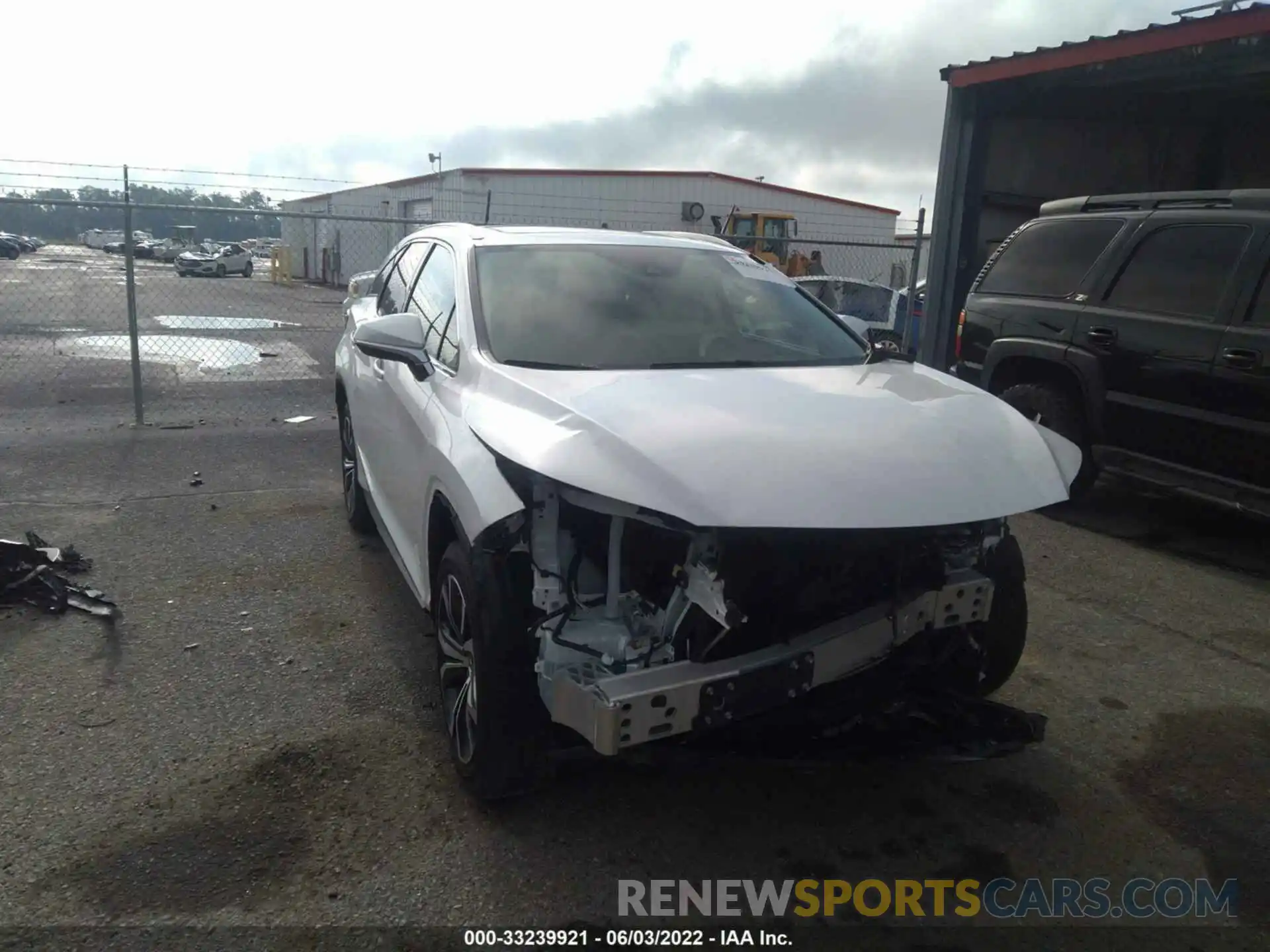 1 Photograph of a damaged car JTJHZKEAXM2022357 LEXUS RX 2021